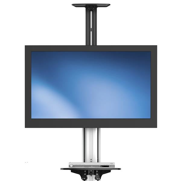 StarTech.com TV-Wagen – 32–75" – VESA 200×200–600×400 – bis 40 kg, Höhenverstellbar, mit Rollen