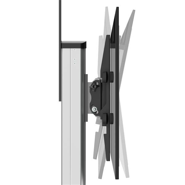 StarTech.com TV-Wagen – 32–75" – VESA 200×200–600×400 – bis 40 kg, Höhenverstellbar, mit Rollen