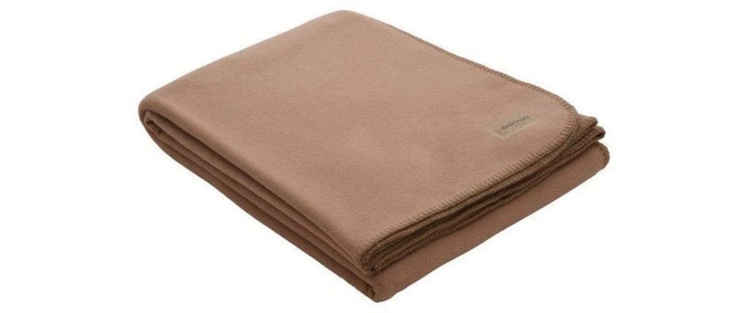Eskimo Wohndecke – 150 × 200 cm, Polyester, Hellbraun