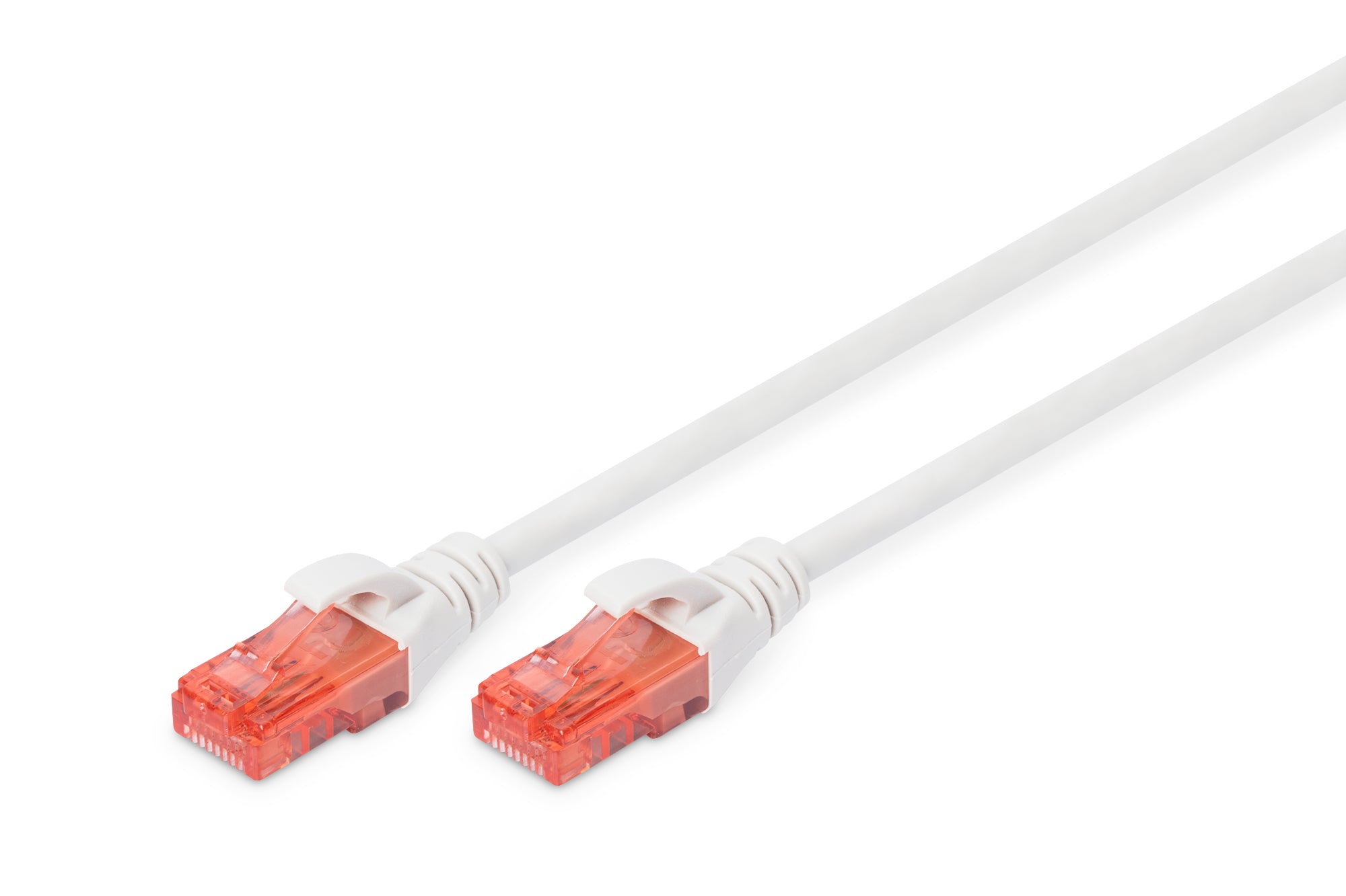Digitus CAT 6 Patchkabel – 0,25 m, Weiss, U/UTP, LSZH