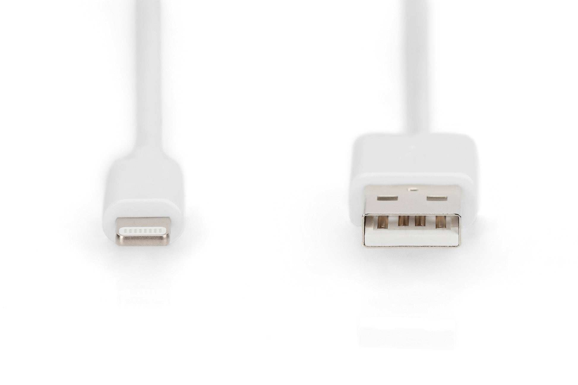 Digitus USB auf Lightning Kabel, 2 m, Weiss