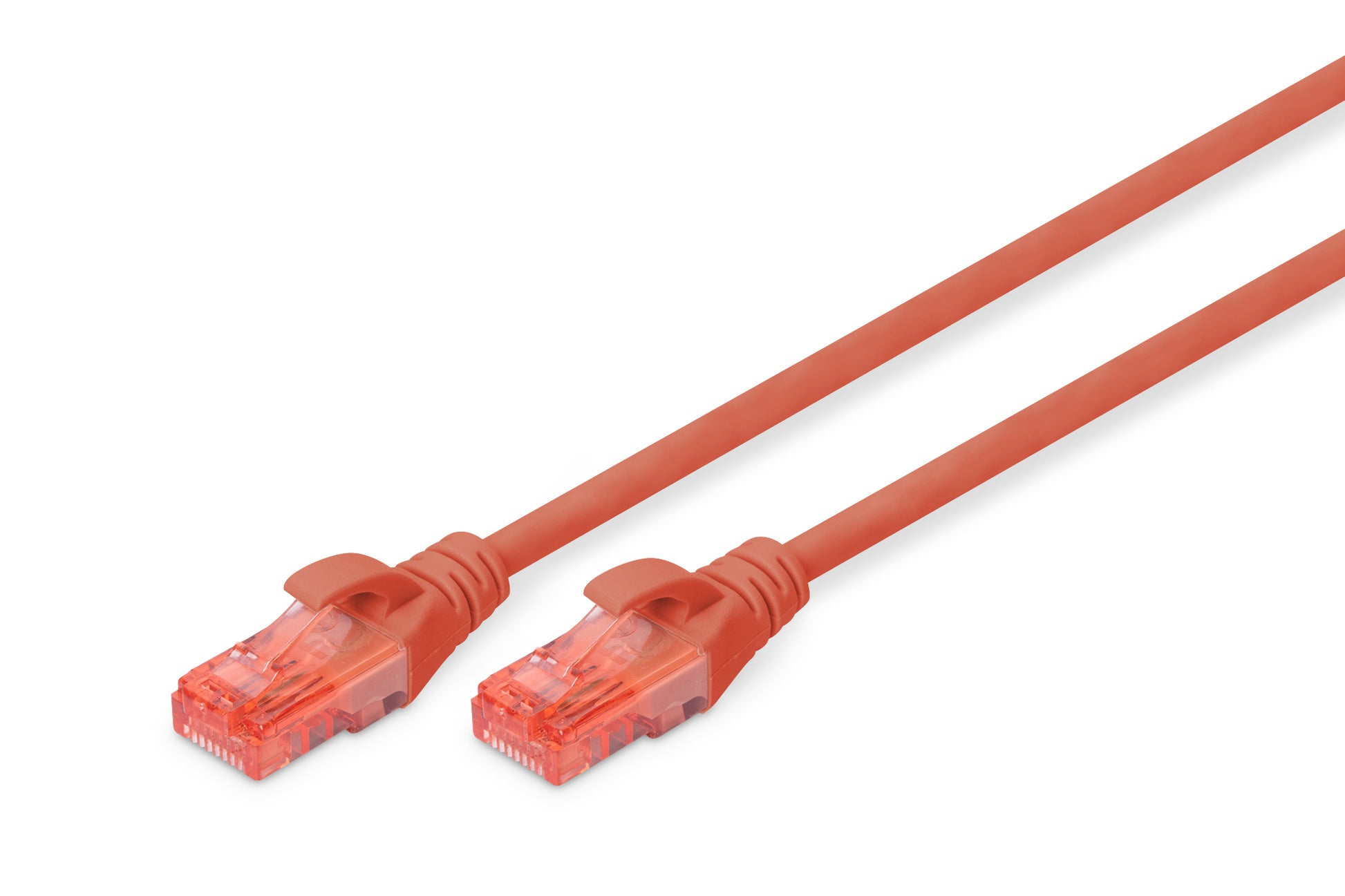 Digitus CAT 6 Patchkabel – 0,25 m, Rot, LSZH, U/UTP