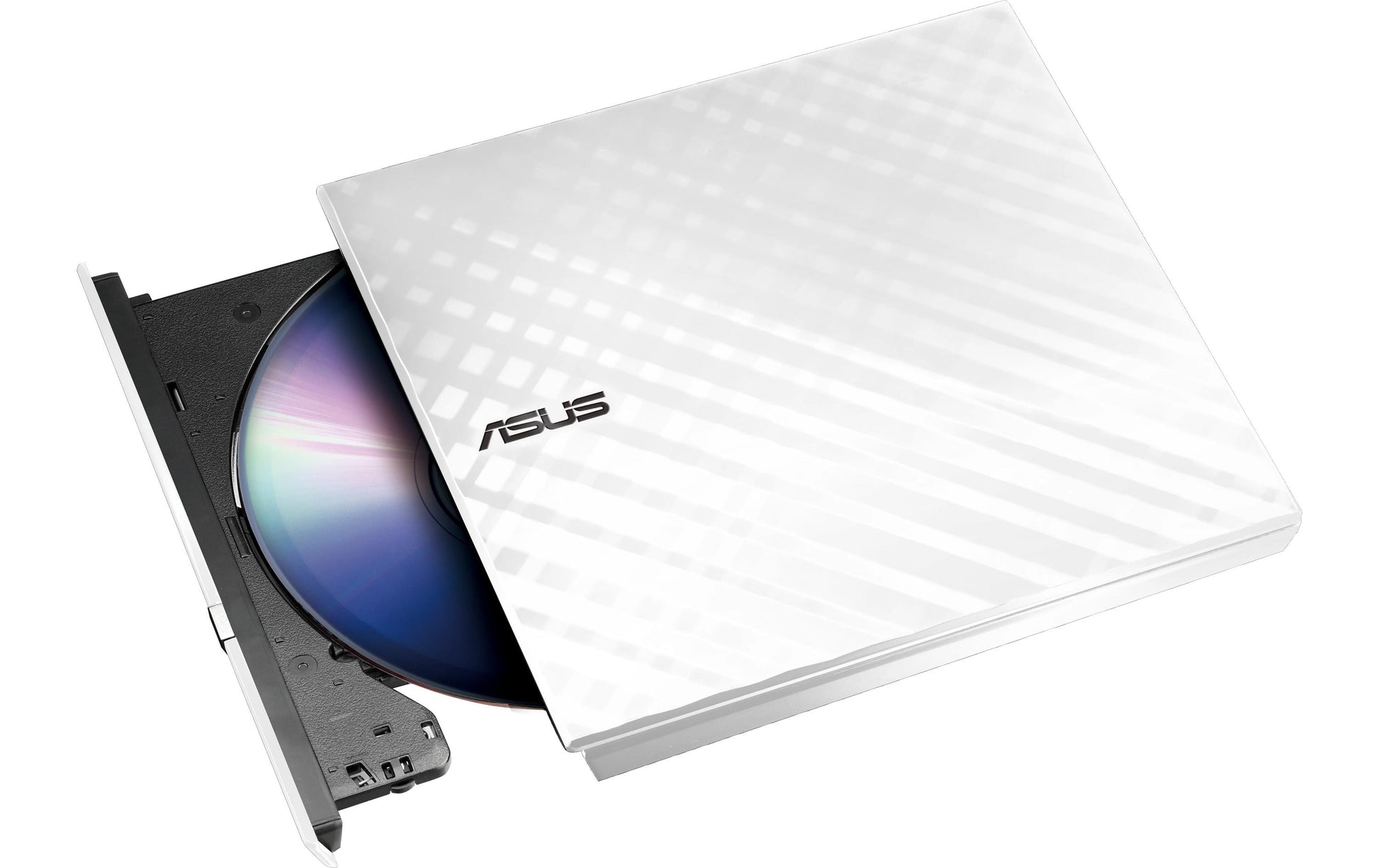 ASUS SDRW-08D2S-U Lite – Schlankes externes DVD±RW-Laufwerk – USB 2.0, Weiss
