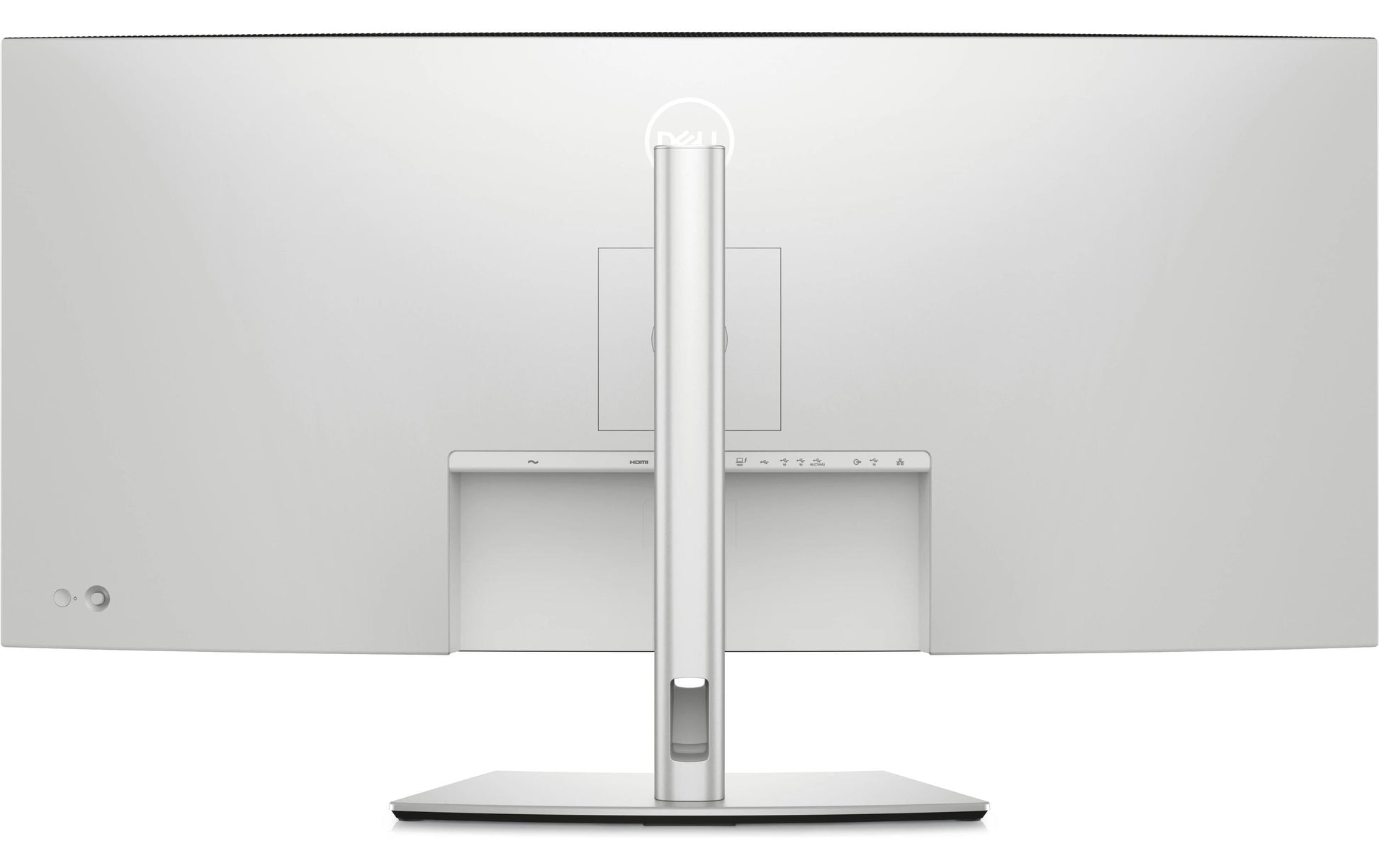 Dell UltraSharp 40 Curved – Monitor, 40", Daisy Chain, USB-C, KVM, Lautsprecher, VESA 100 × 100, Silber