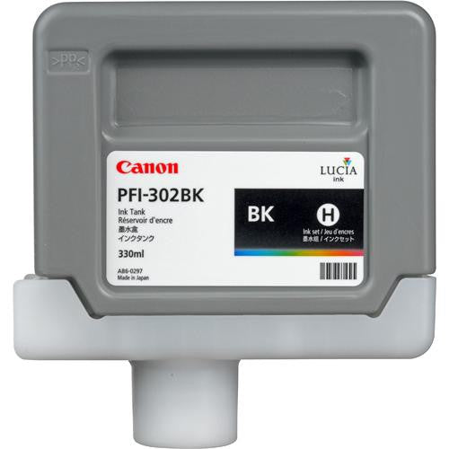 Canon Tintenpatrone PFI-302BK, schwarz