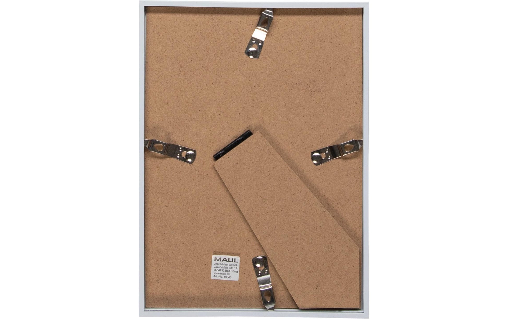 MAUL Bilderrahmen – für 13 × 18 cm – MDF & Kunststoff, Weiss