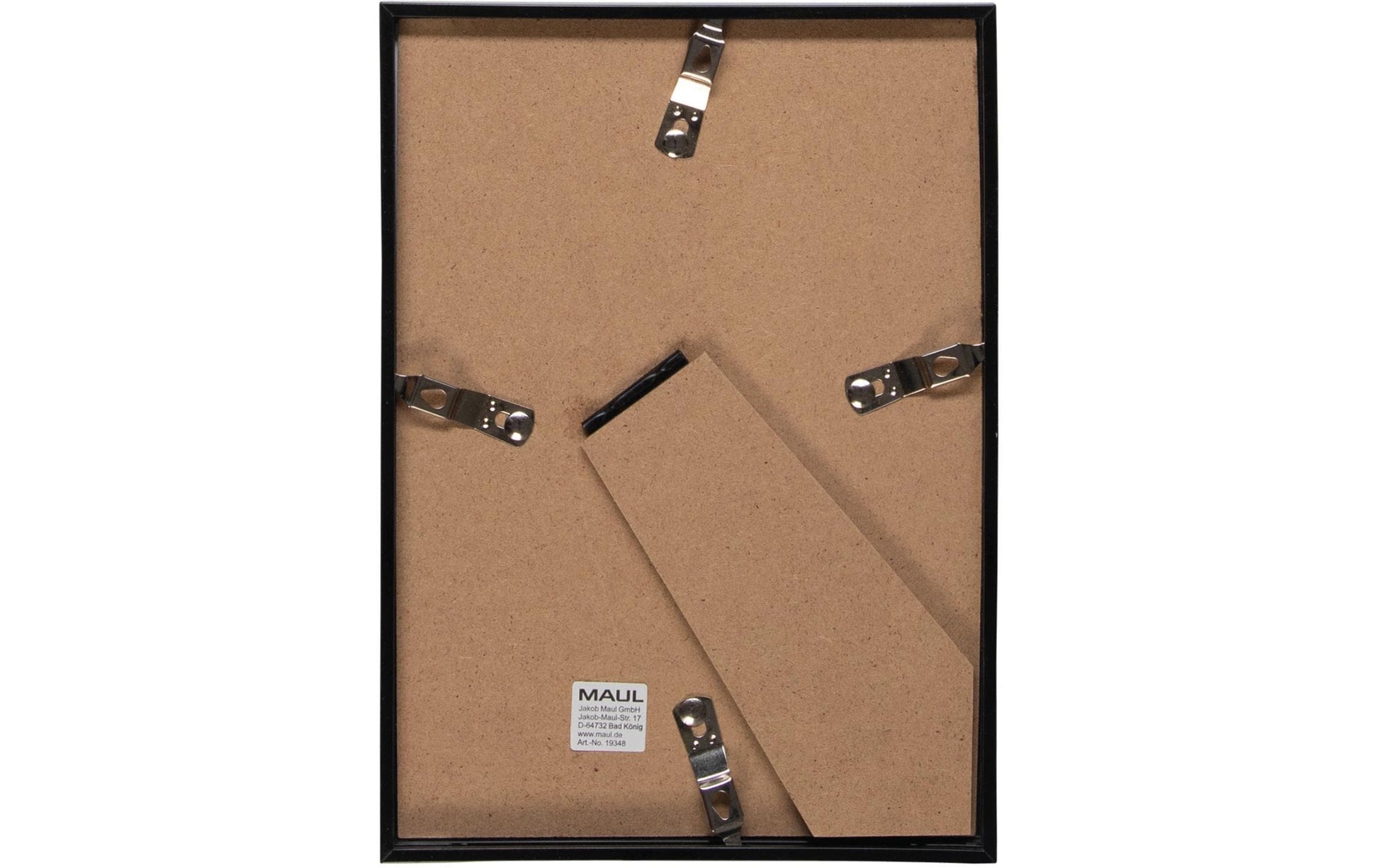 MAUL Bilderrahmen – für 13 × 18 cm – MDF & Kunststoff, Schwarz