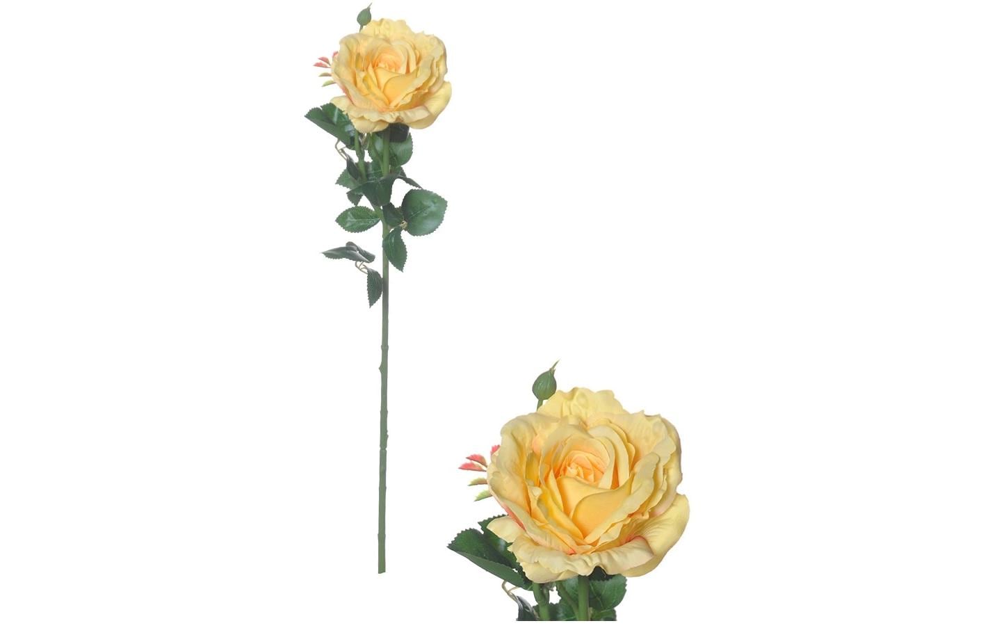Chalet Kunstblume – 66 cm – Kunststoff, Gelb