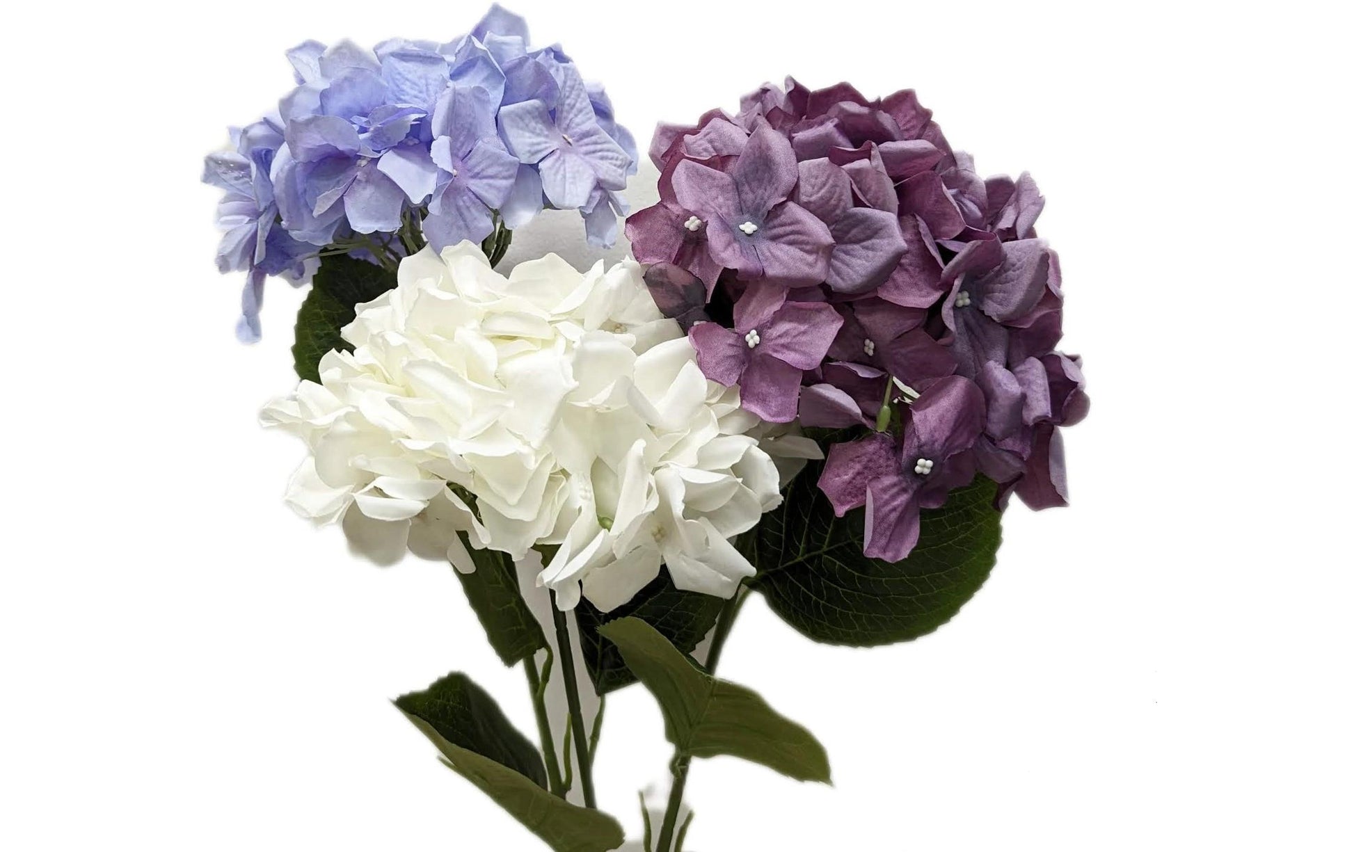 Chalet Hortensien Blumenbouquet – 87 × 20 × 10 cm – Kunststoff, mehrfarbig