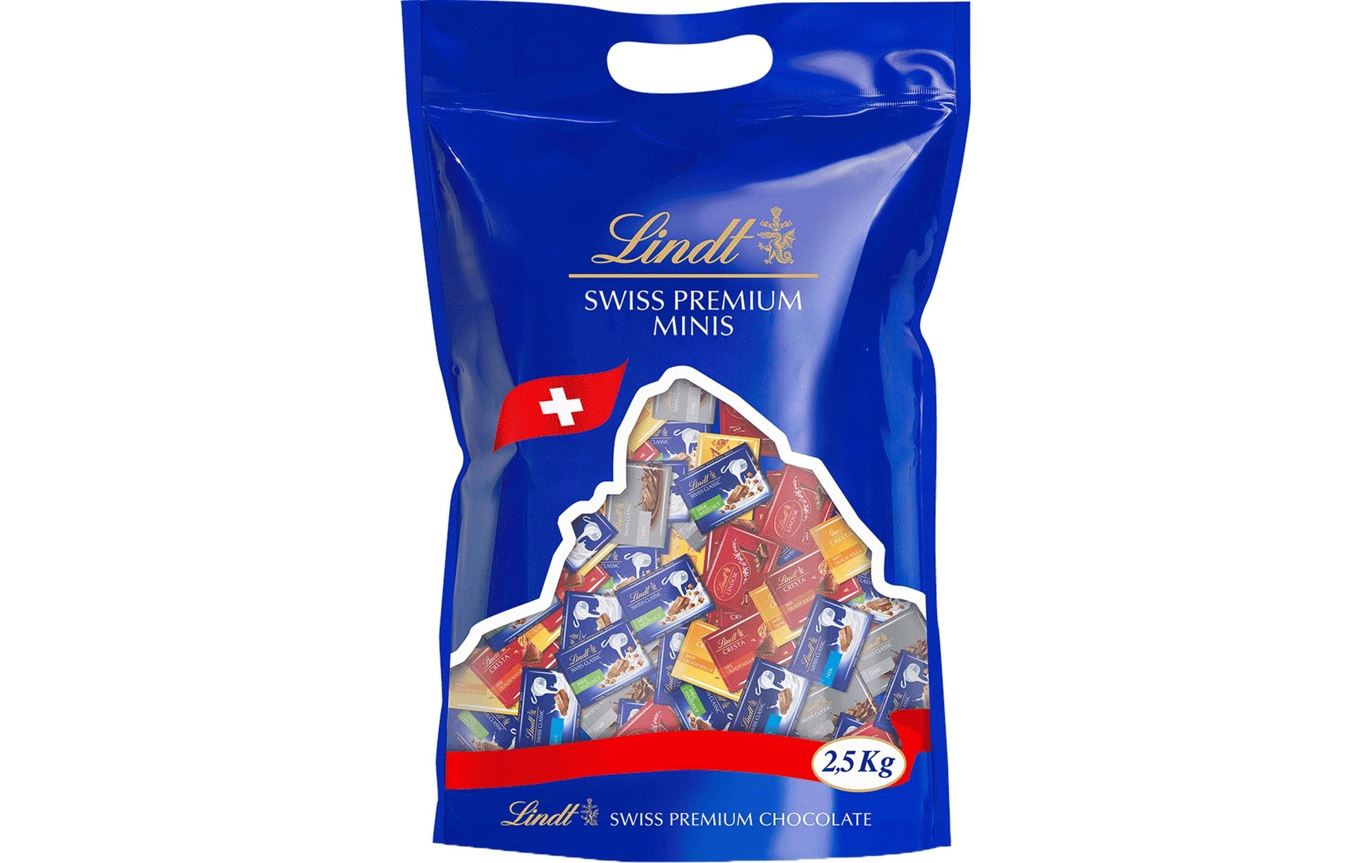 Lindt Napolitains – sortiert, 385 Stück (2,5 kg)