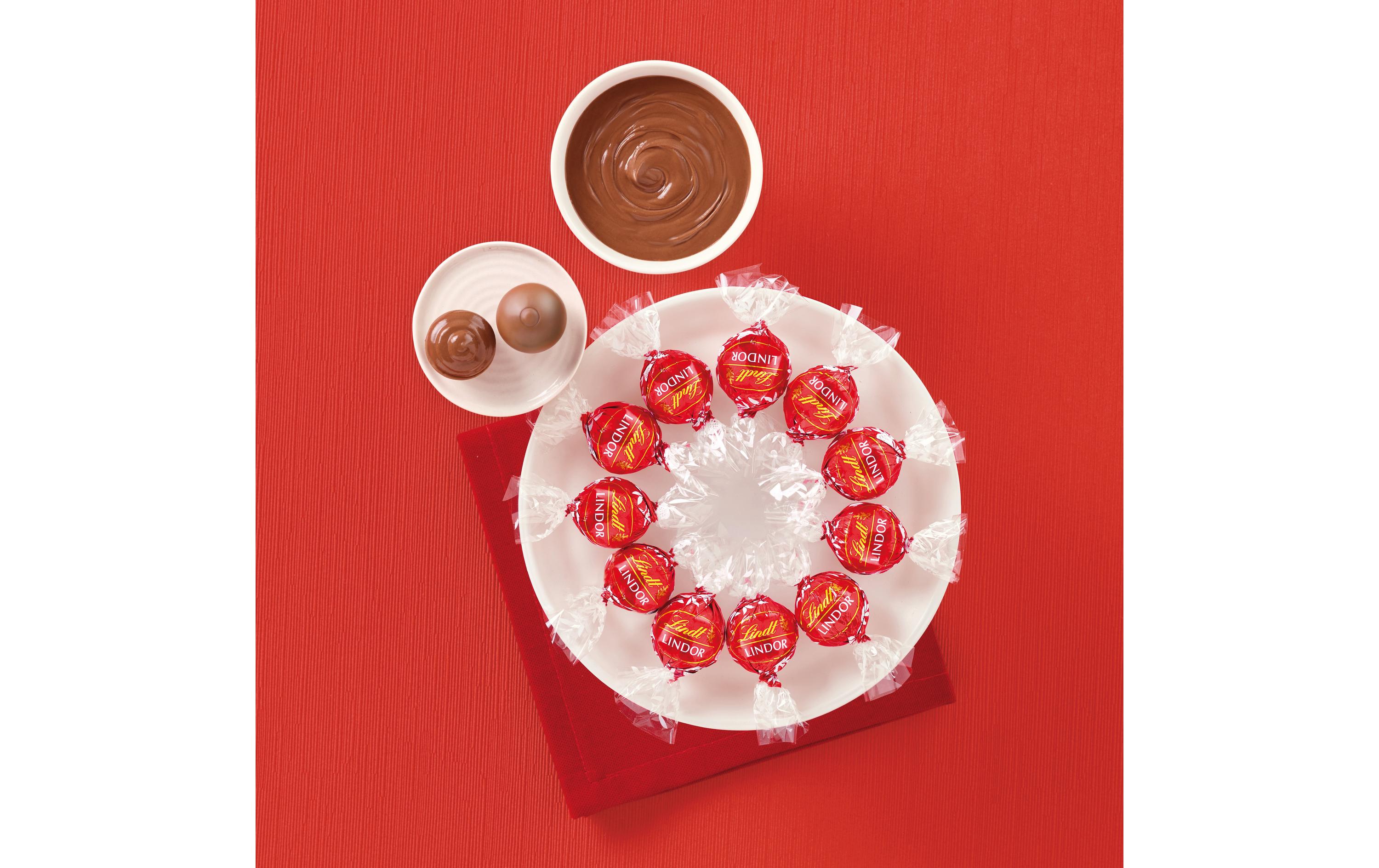 Lindt LINDOR Pralinés Cornet – Milch, 200 g