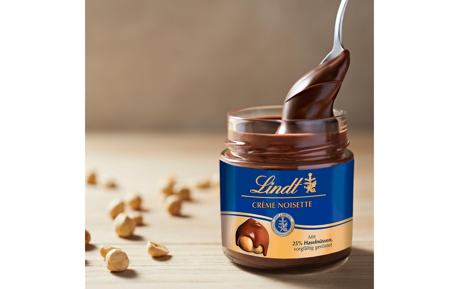 Lindt Schokoaufstrich Haselnuss – 220 g