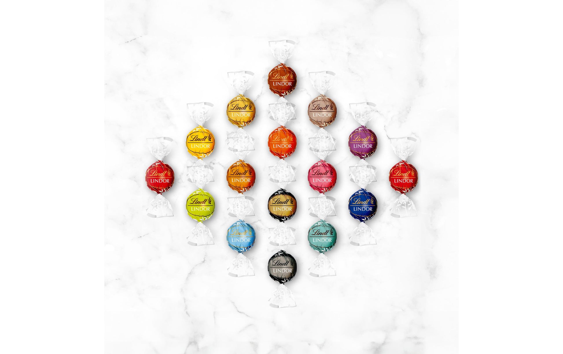 Lindt LINDOR Kugeln – Weiss, 1 kg