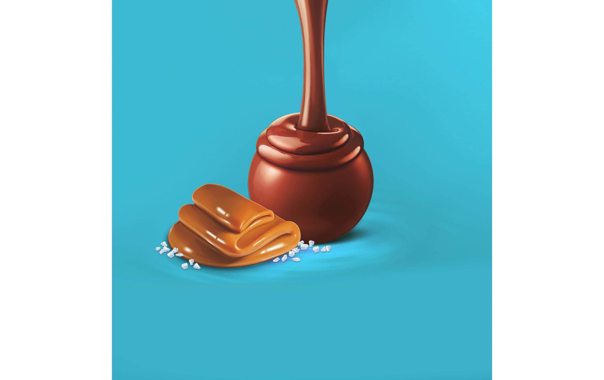 Lindt LINDOR Schokoladenkugeln – Karamell & Meersalz – 200 g