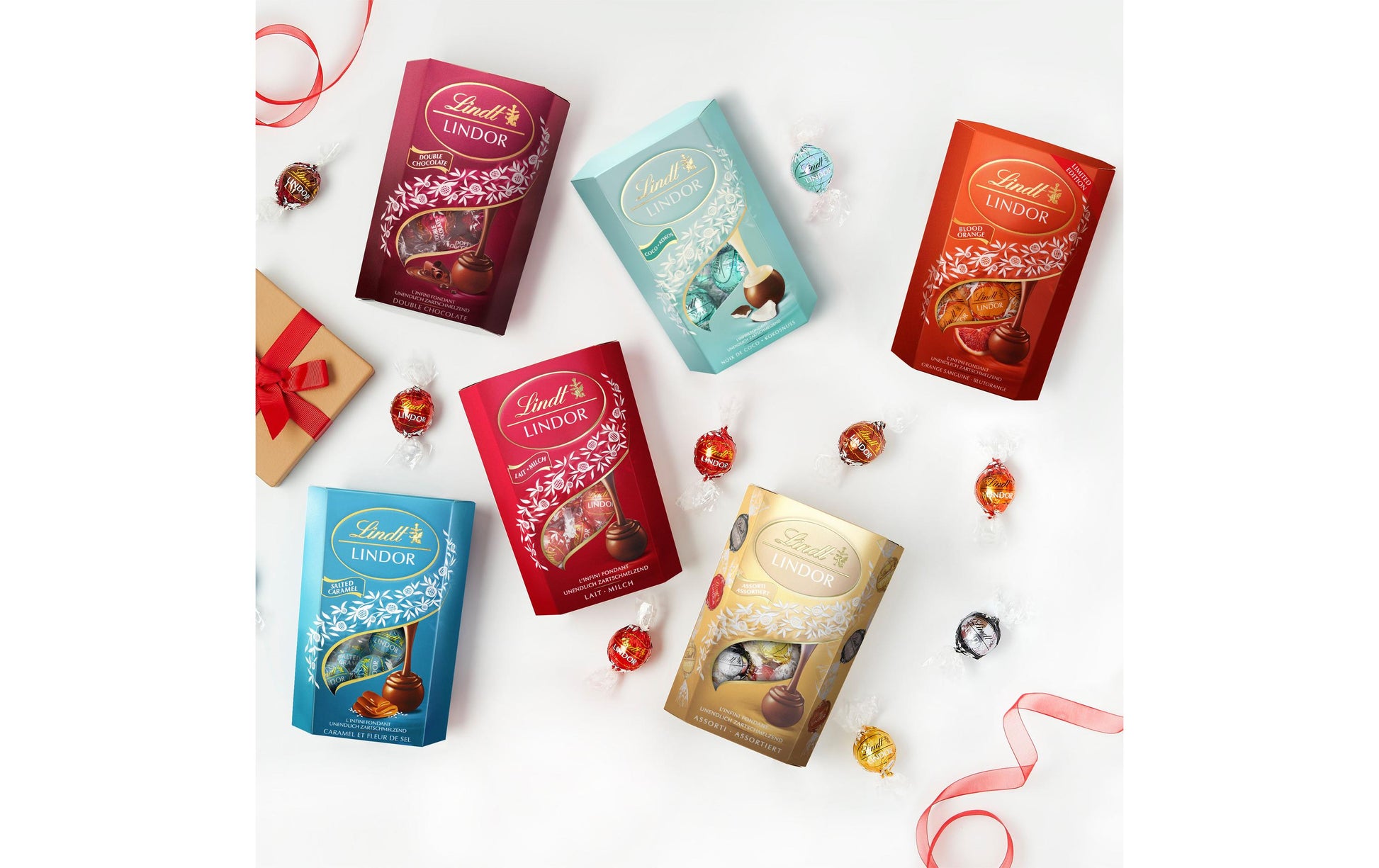 Lindt LINDOR Kugeln – Kokos – 200 g