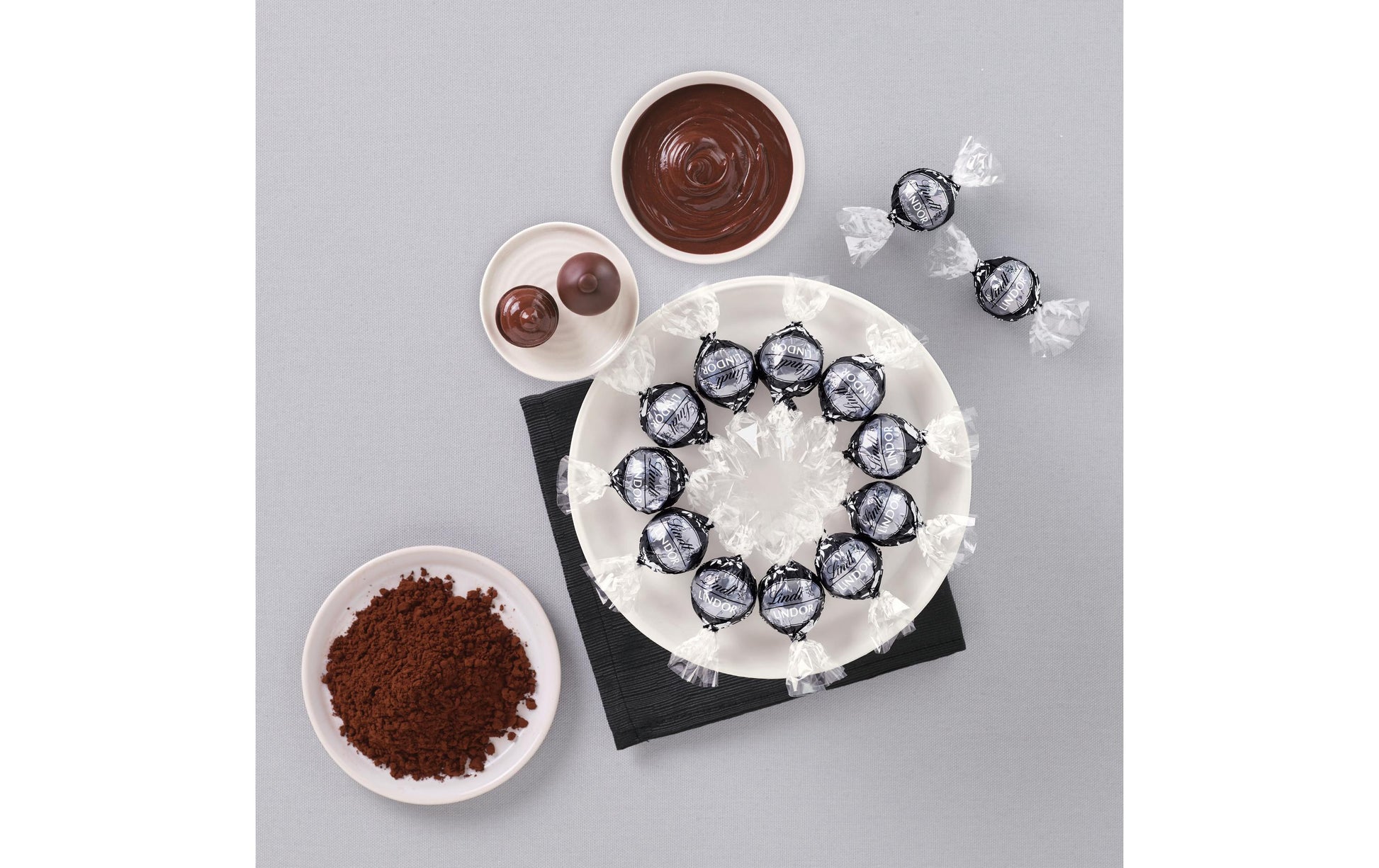 Lindt LINDOR Kugeln – Dunkel 60% Kakao – 200 g