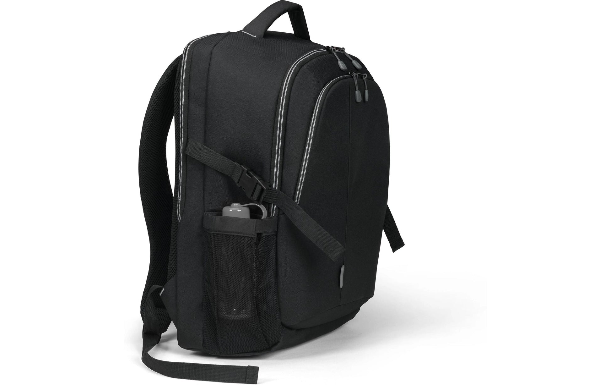 DICOTA Notebook-Rucksack bis 15,6" – 25 l, Trolley-aufsteckbar – Schwarz