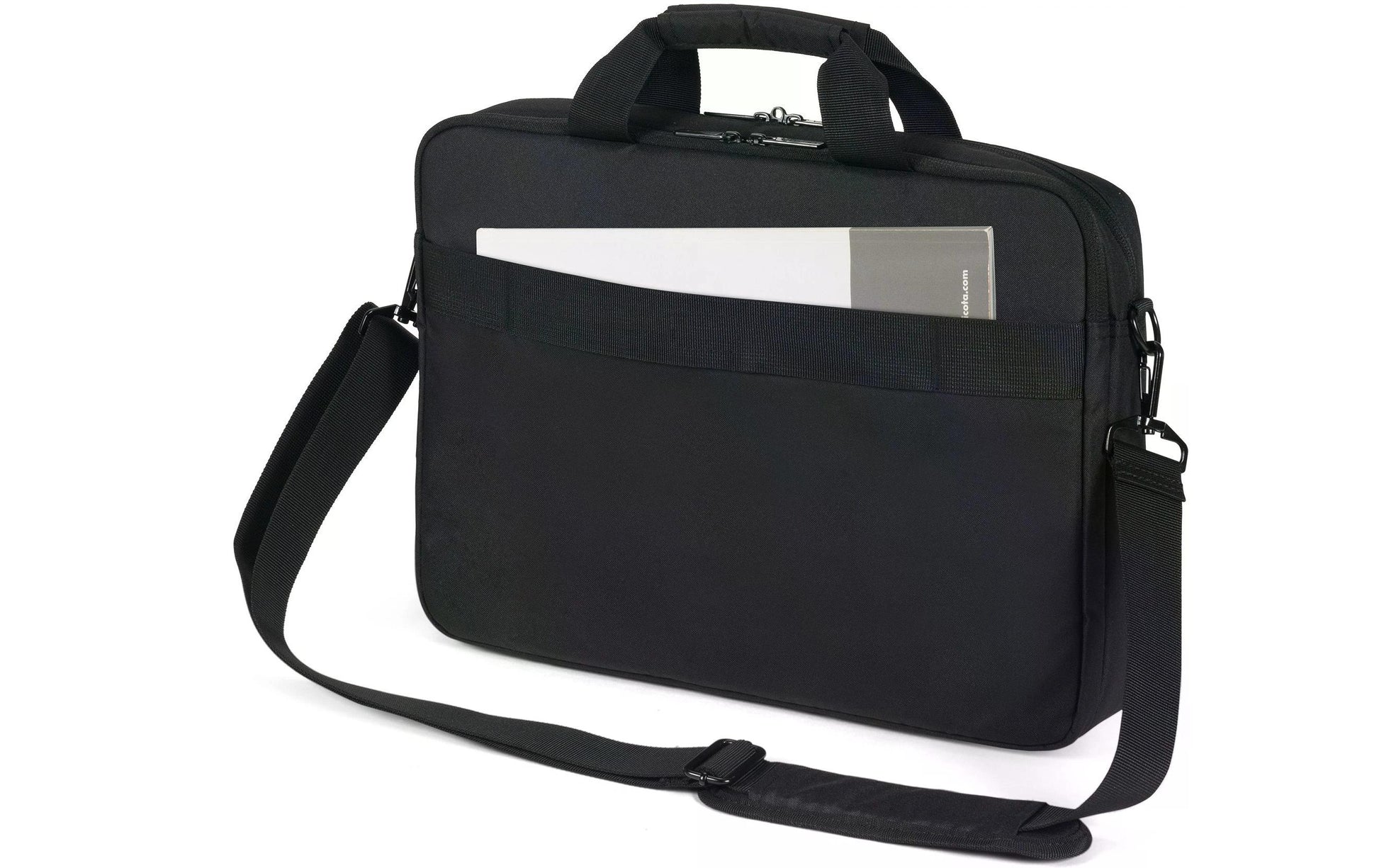 DICOTA Notebook-Tasche bis 17,3" – Wasserabweisend, 100% recyceltes PET – Schwarz