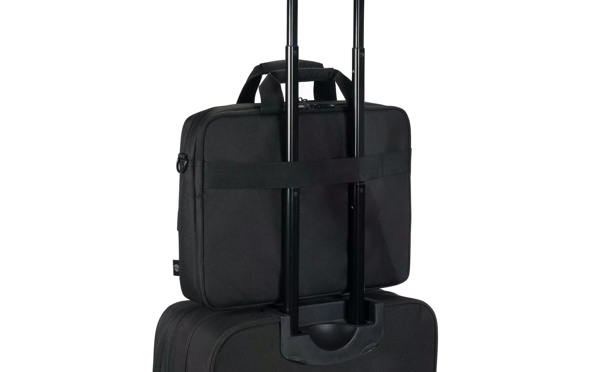 DICOTA Notebook-Tasche bis 17,3" – Wasserabweisend, 100% recyceltes PET – Schwarz
