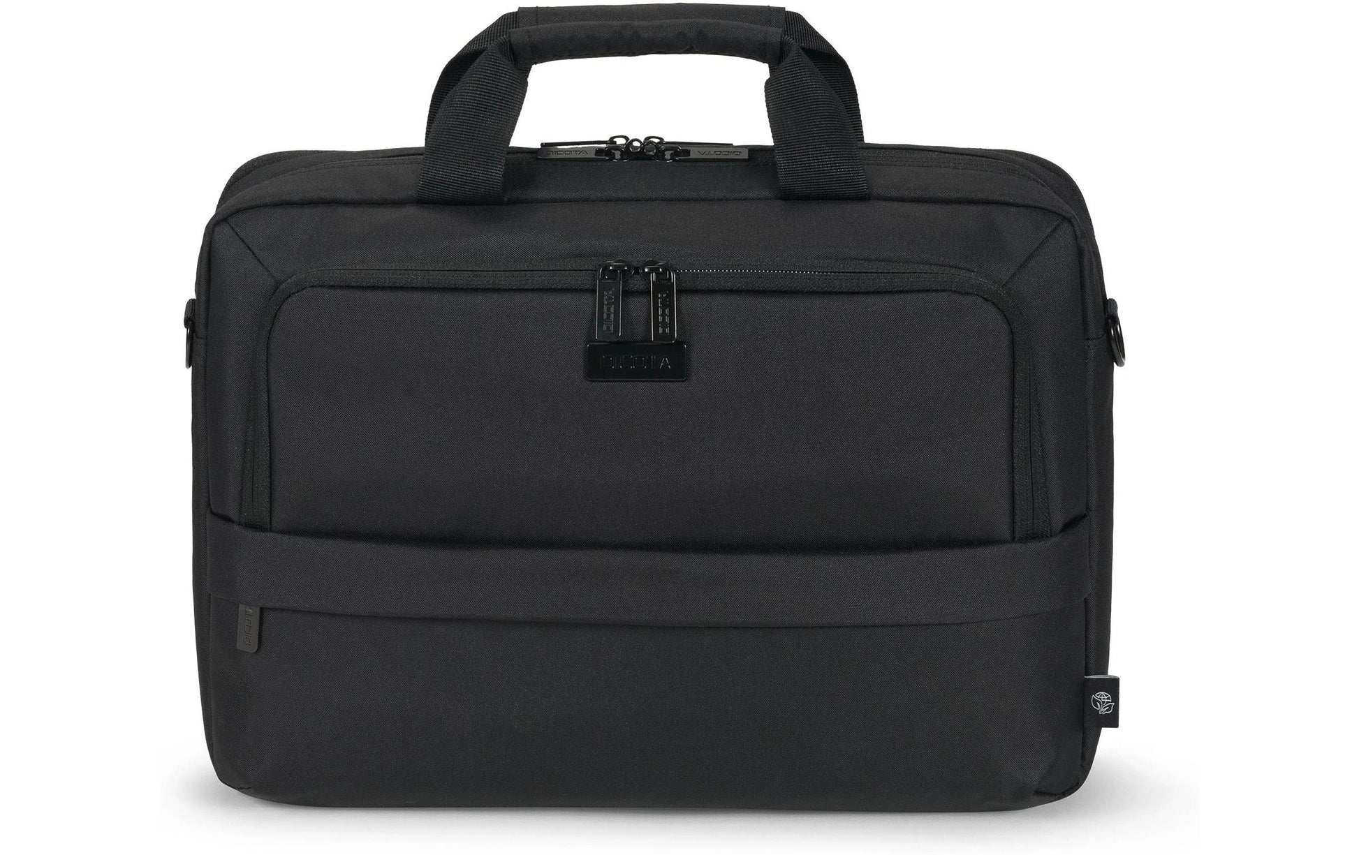 DICOTA Notebook-Tasche bis 17,3" – Wasserabweisend, 100% recyceltes PET – Schwarz