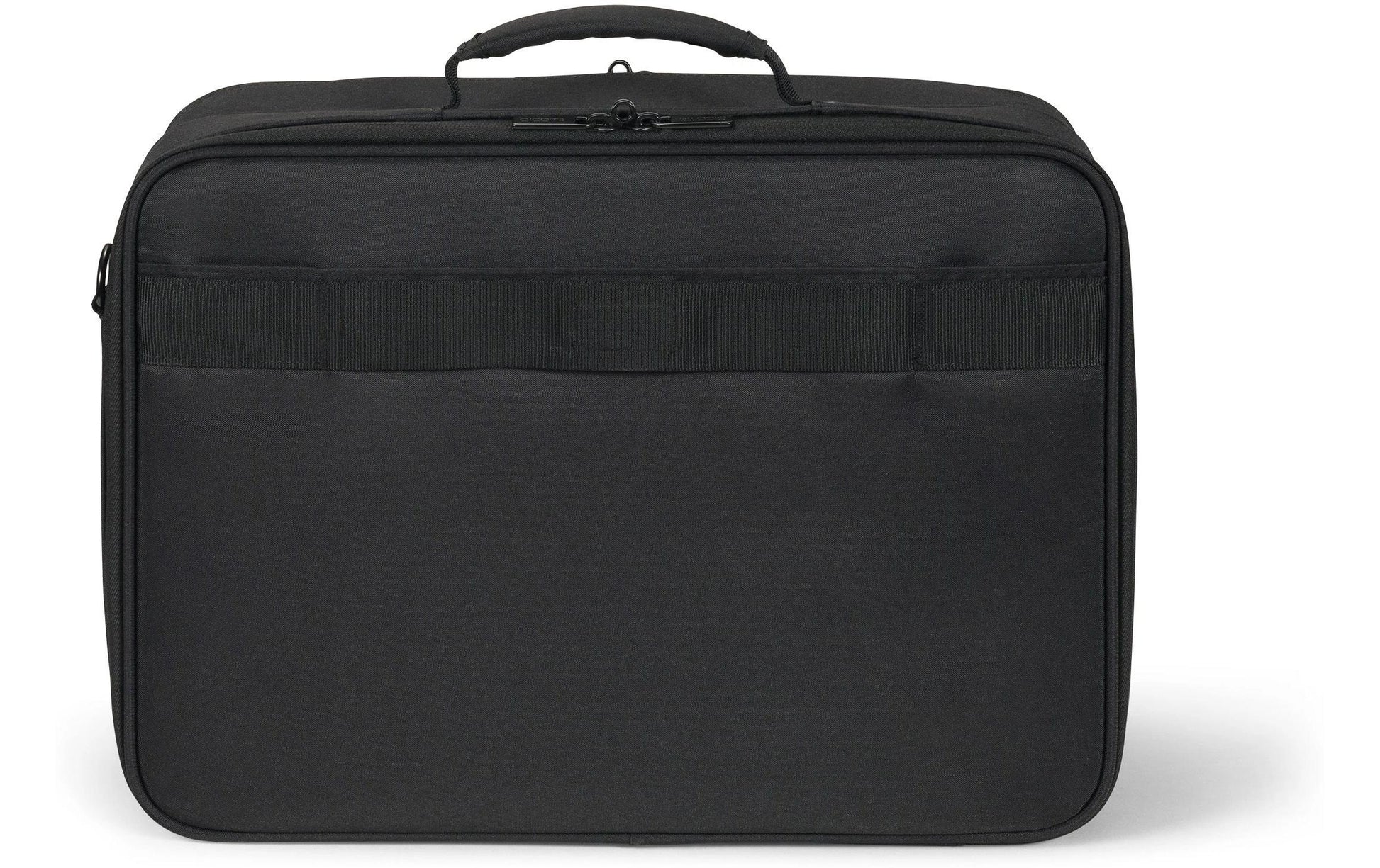 DICOTA Notebook-Tasche für bis 16" – wasserabweisend, Trolley-Haltegurt – Schwarz