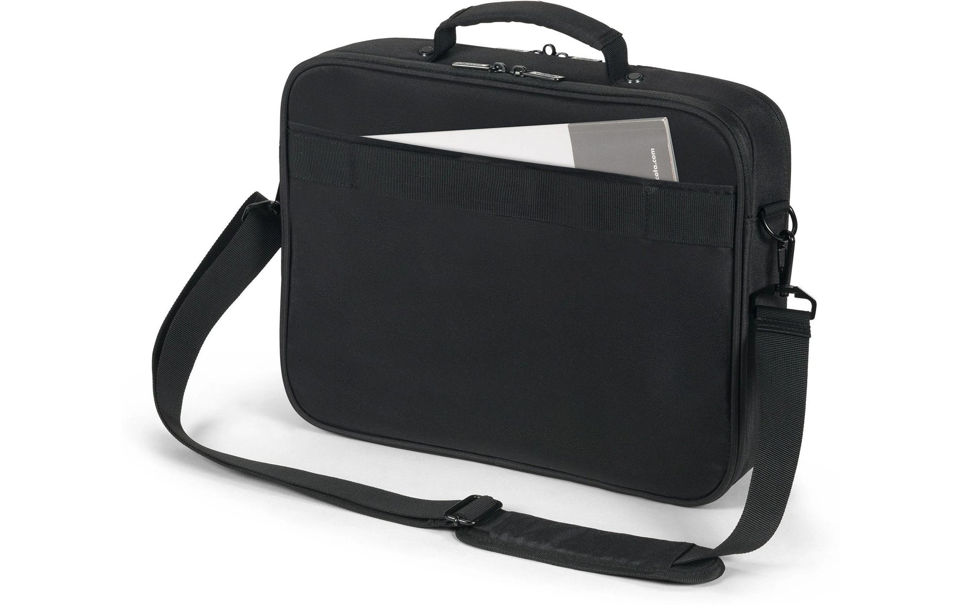 DICOTA Notebook-Tasche für Geräte bis 14,1" – wasserabweisend, 100% recyceltes PET – Schwarz
