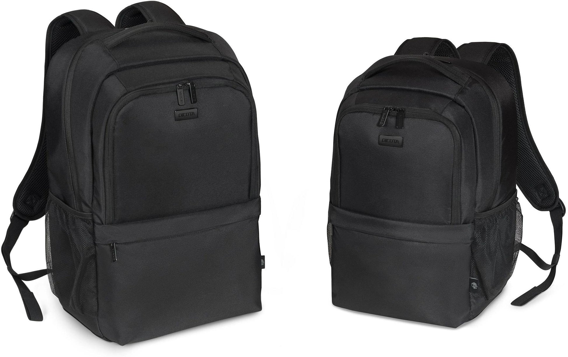 DICOTA Notebook-Rucksack für Notebooks bis 17,3" – 100% recyceltes PET, wasserabweisend – Schwarz