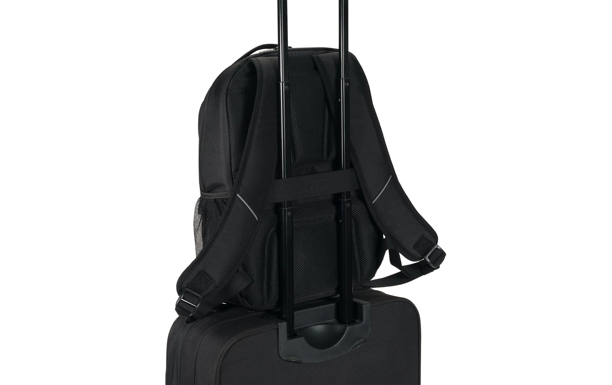 DICOTA Notebook-Rucksack für Notebooks bis 17,3" – 100% recyceltes PET, wasserabweisend – Schwarz