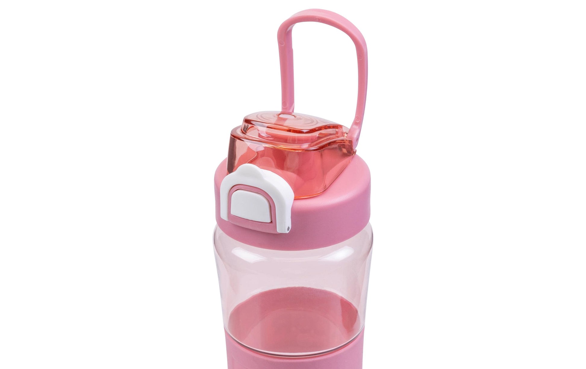 KOOR Trinkflasche 650 ml – Kunststoff, Schraubdeckel, Rosa