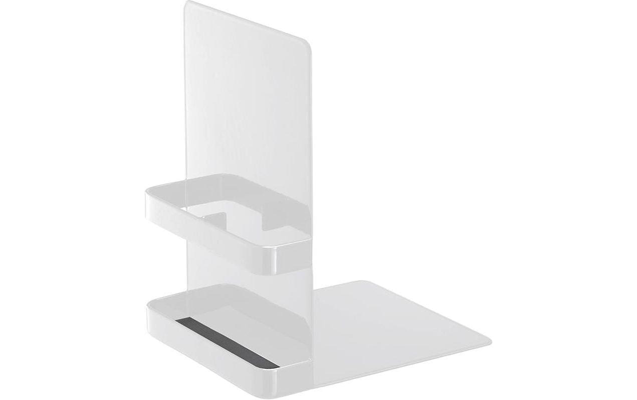 Yamazaki TOWER Buchstützenset – Metall – Weiss – 120 × 180 × 150 mm