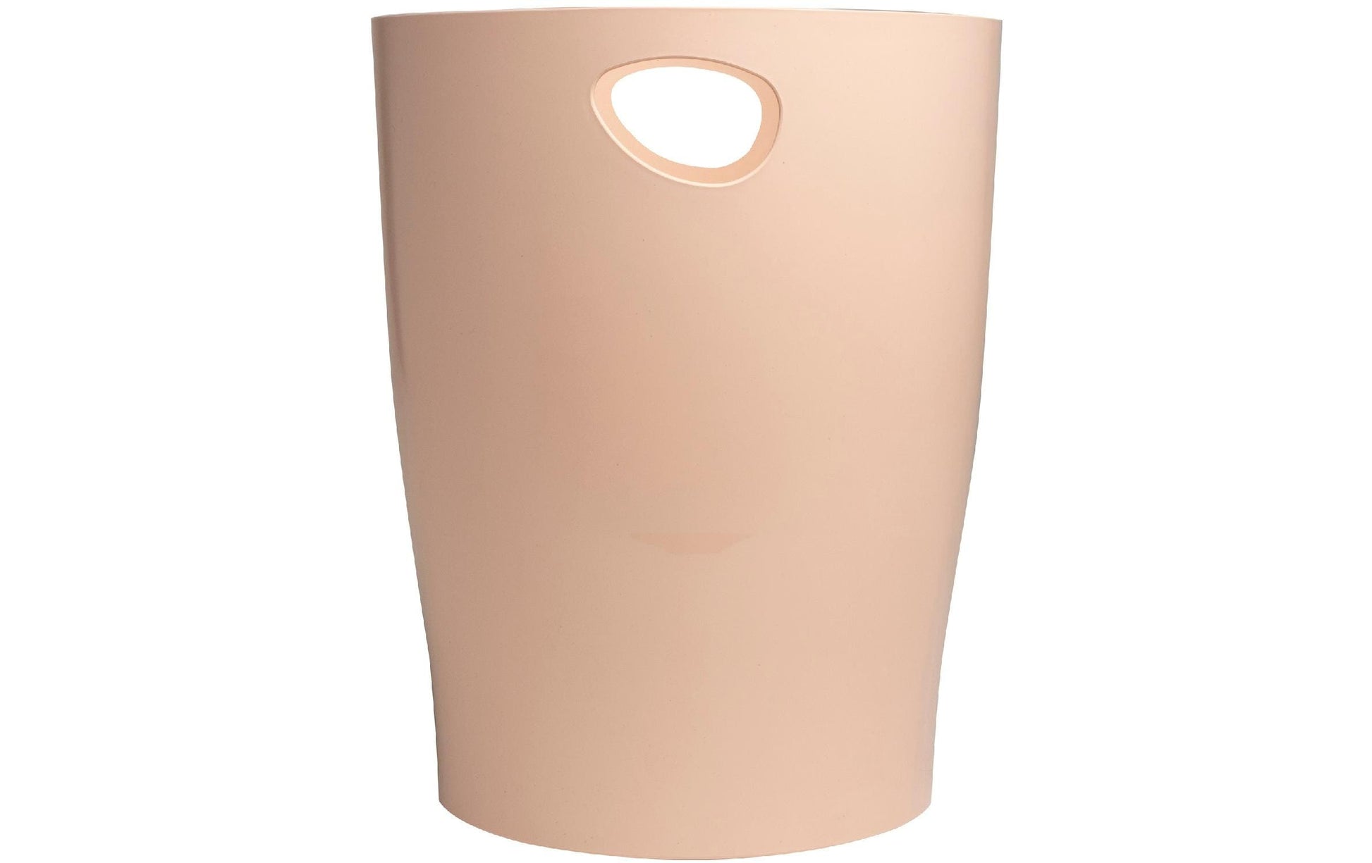 Exacompta Papierkorb ECOBIN Skandi – 15 l – Kunststoff (PP), rund – beige
