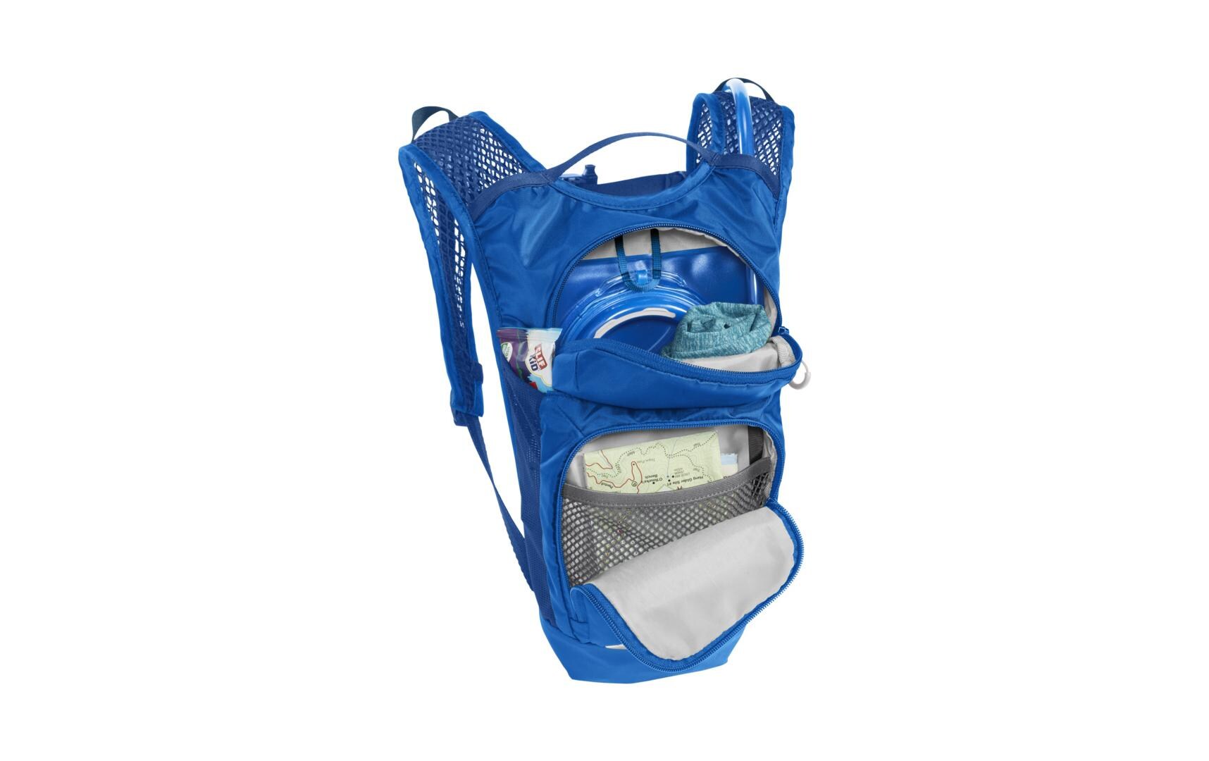 CamelBak Kindergartenrucksack Mini M.U.L.E – 3,5 l, reflektierend, Polyester – Blau, 190 × 360 × 150 mm
