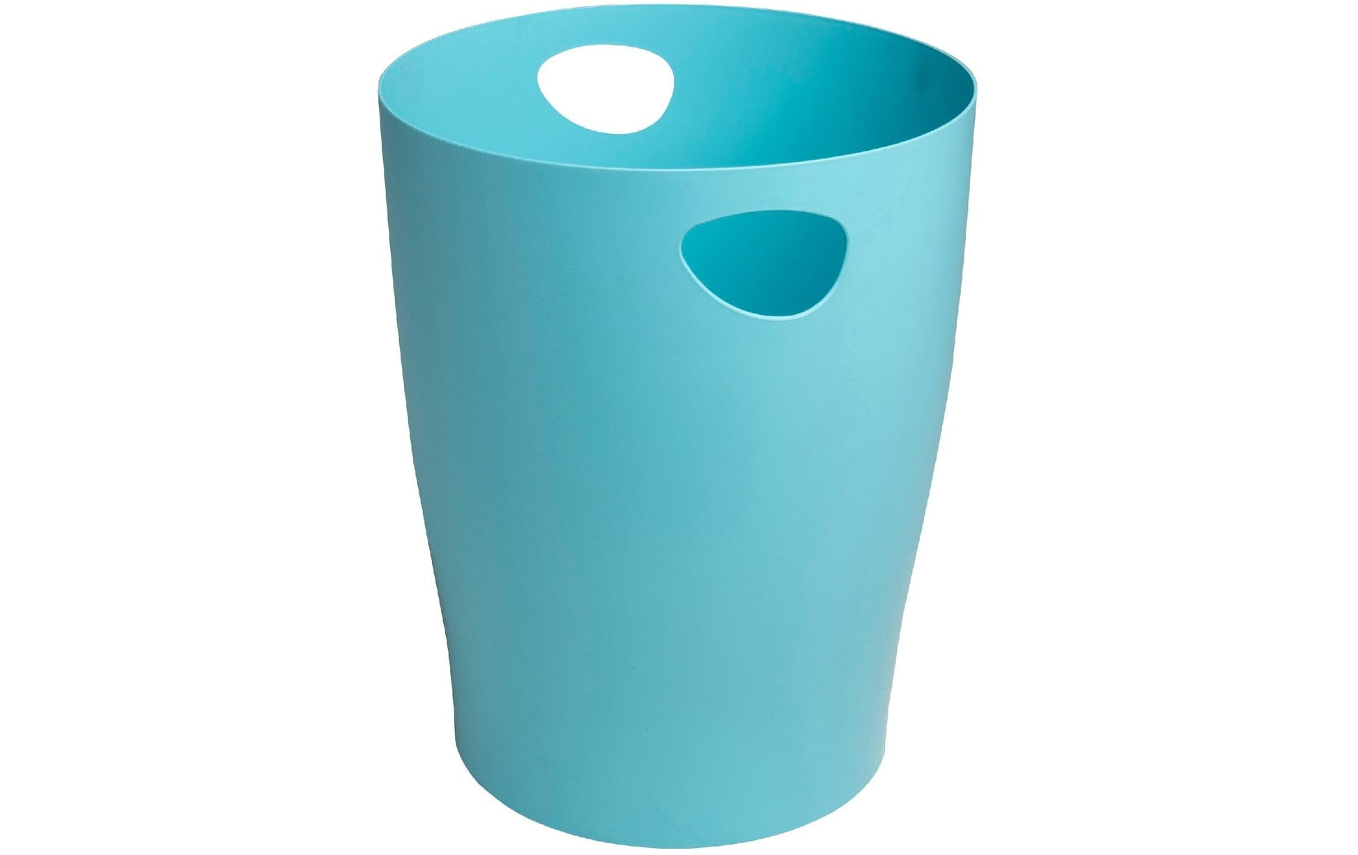 Exacompta Ecobin Papierkorb – 15 l – Kunststoff (PP), rund – hellblau