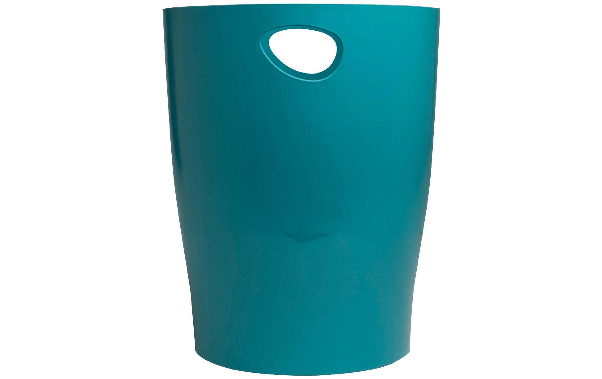 Exacompta Papierkorb – 15 l – Kunststoff (PP), rund – Pazifikblau