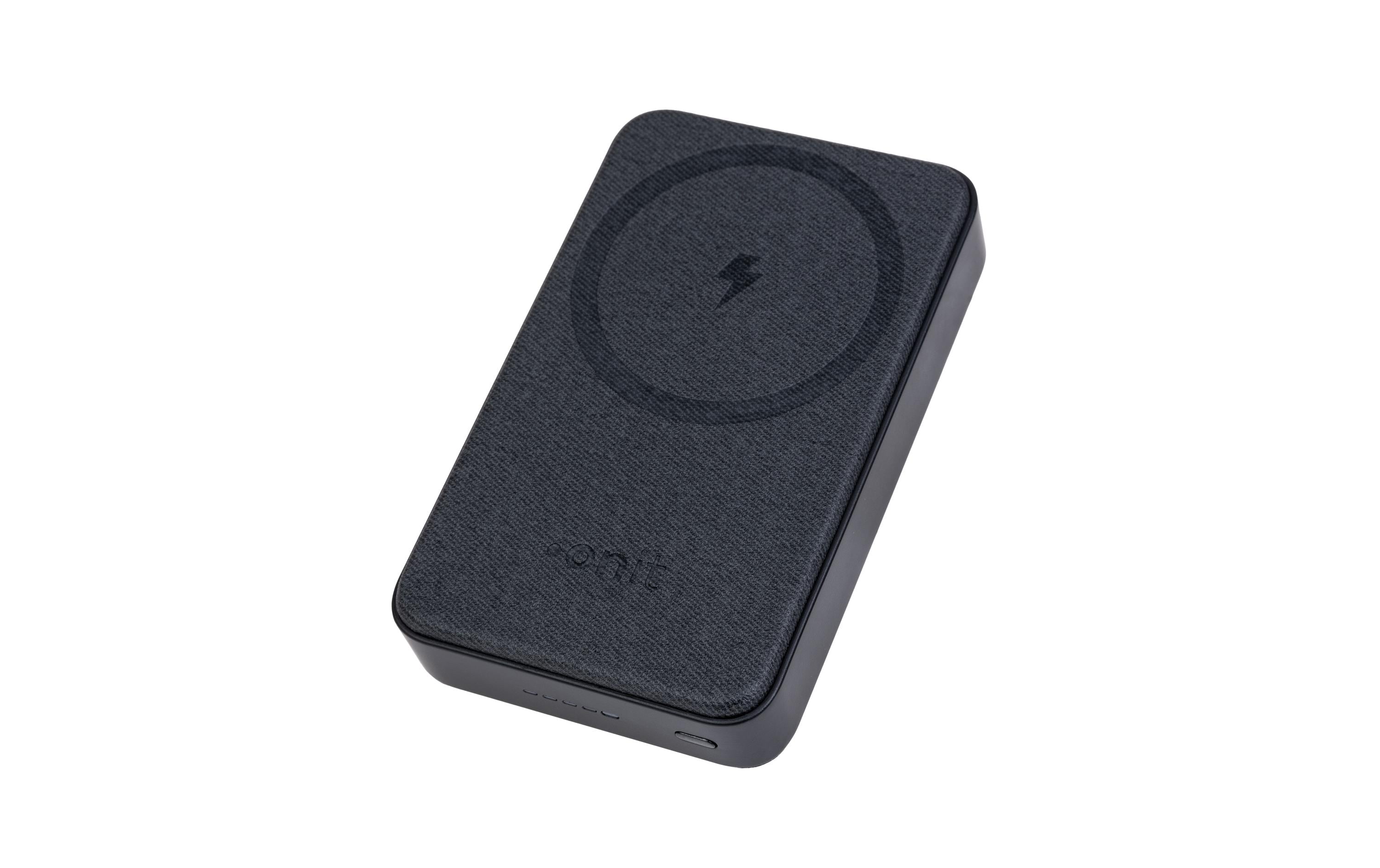 ONIT Powerbank 10000mAh Induktiv – 20 W Power Delivery, Schwarz