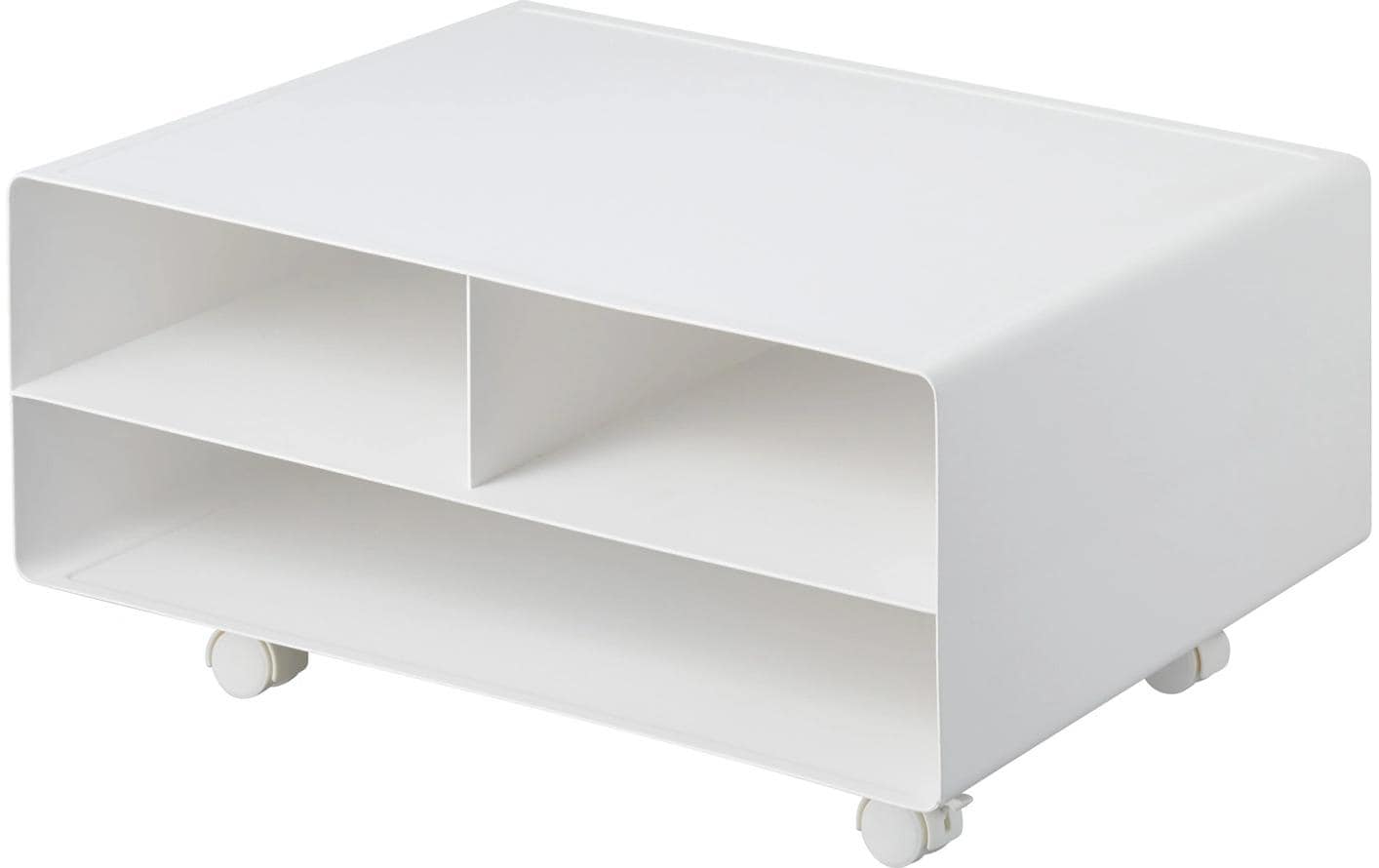 Yamazaki Regal, TOWER – freistehend – 2 Böden – 37 × 48 × 19 cm – weiss – Stahl