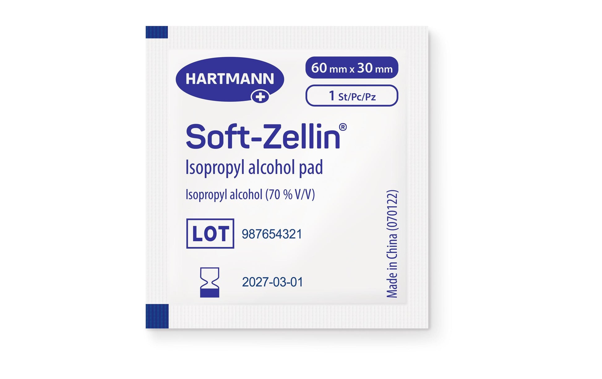 Hartmann Tupfer Soft-Zellin-C – 100 Stück, 60 × 30 mm