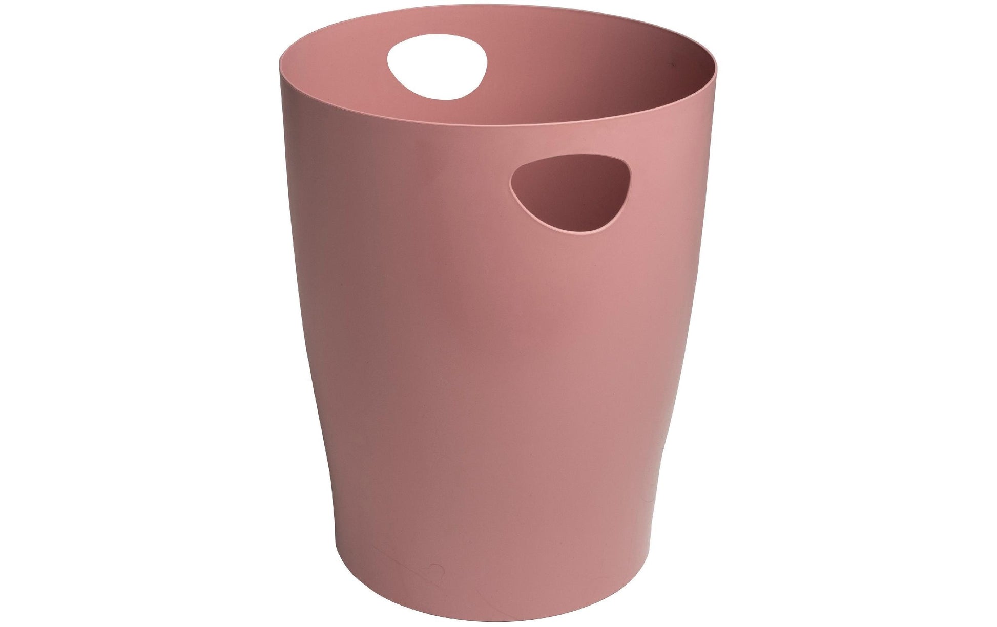 Exacompta Ecobin Papierkorb – 15 l – Kunststoff (PP), rund – rosa
