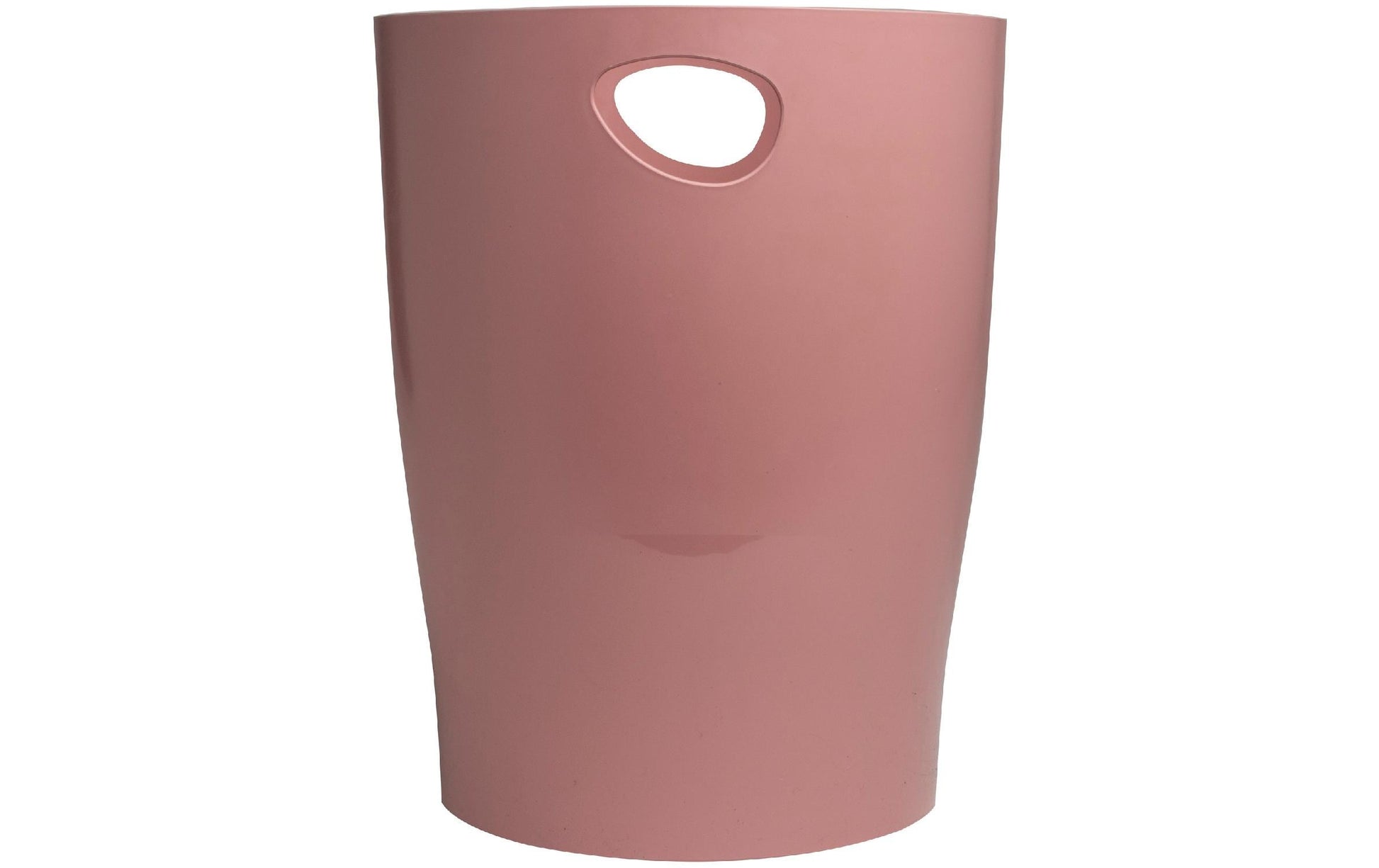 Exacompta Ecobin Papierkorb – 15 l – Kunststoff (PP), rund – rosa