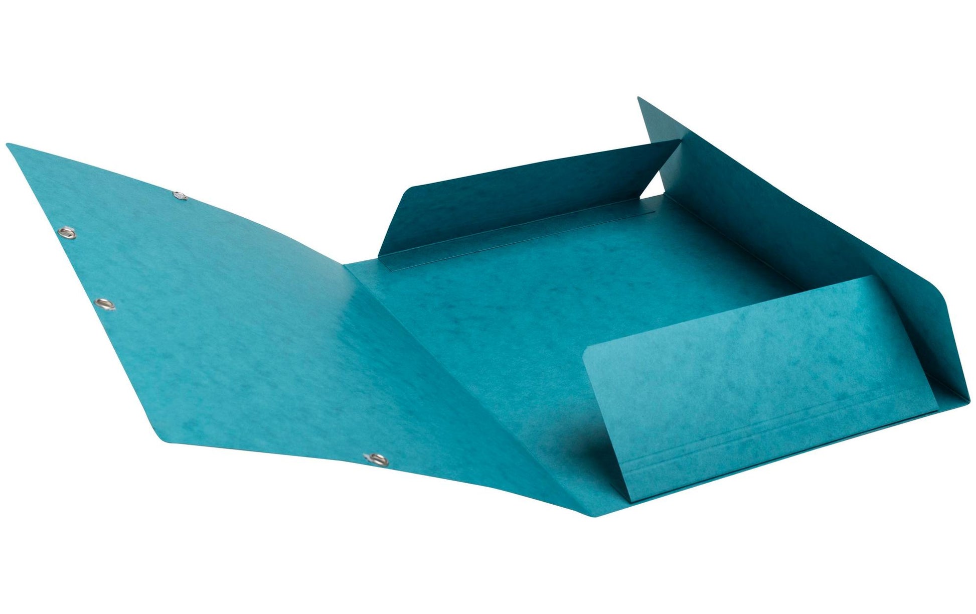 Exacompta Gummibandmappe Skandi A4 – 3 Klappen, Karton, Pazifikblau, bis 250 Blatt