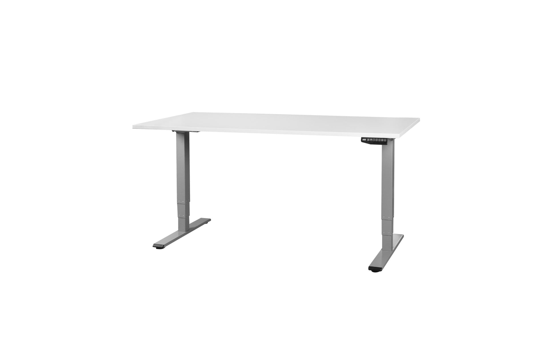 Contini Stehtisch – 200 × 90 × 170 cm – grau – höhenverstellbar