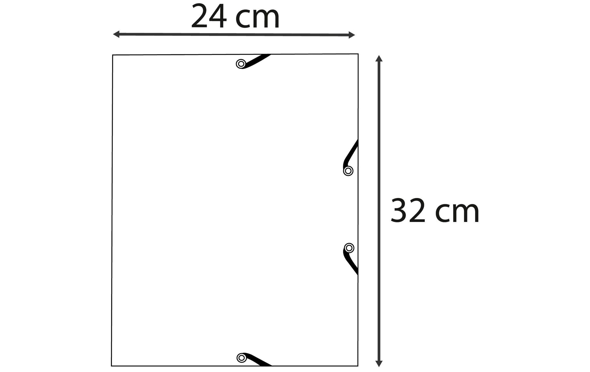 Exacompta Skandi A4 Gummibandmappe – Karton, Pink, 3 Klappen, bis 250 Blatt