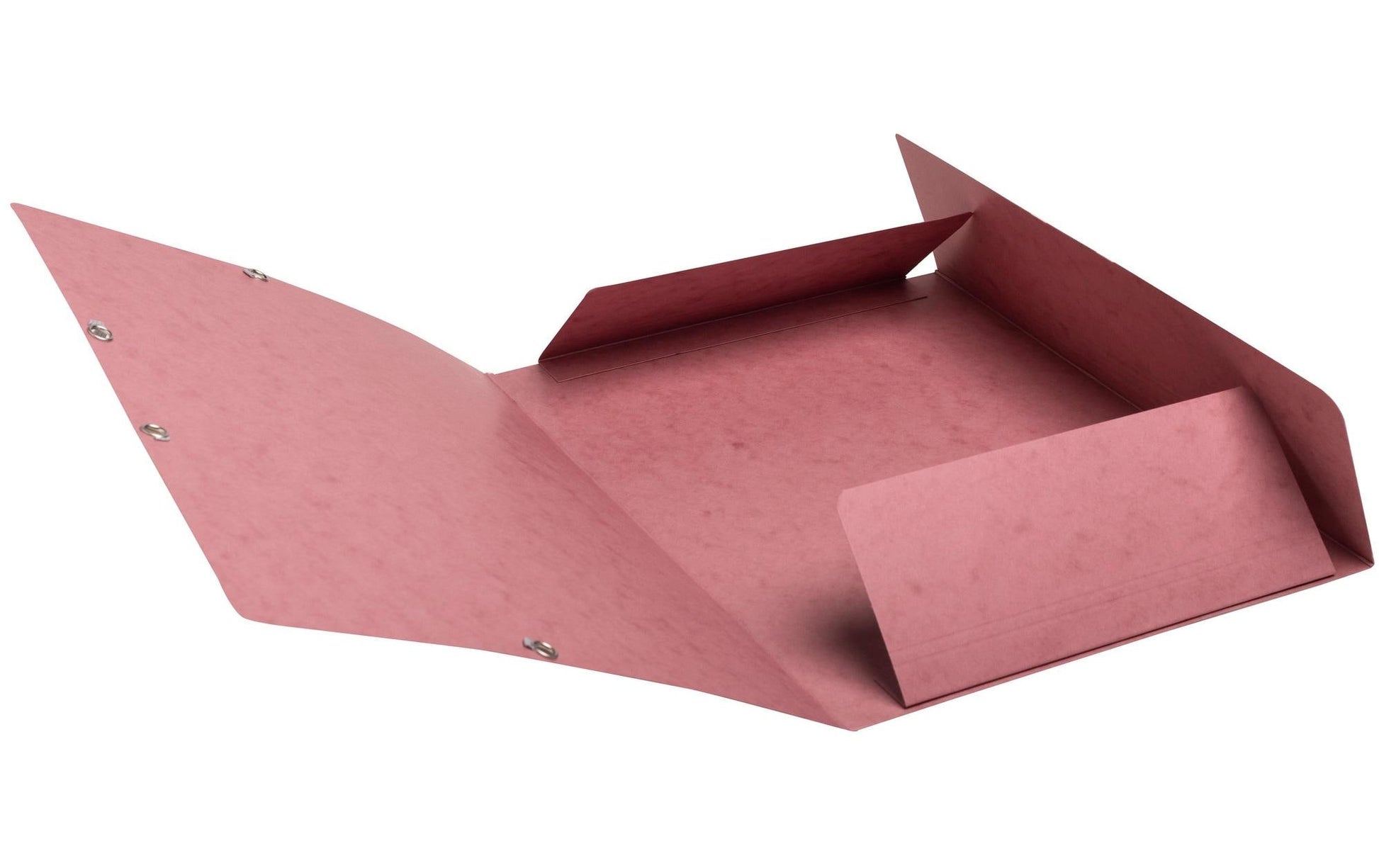 Exacompta Skandi A4 Gummibandmappe – 3 Klappen, Karton, Altrosa, bis 250 Blatt