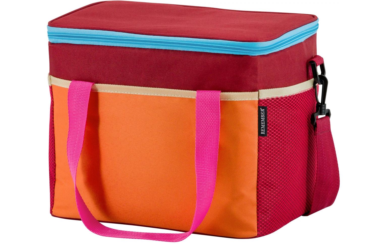 REMEMBER Kühltasche Telli – 16 l – rot – Polyester – 30×25×22 cm