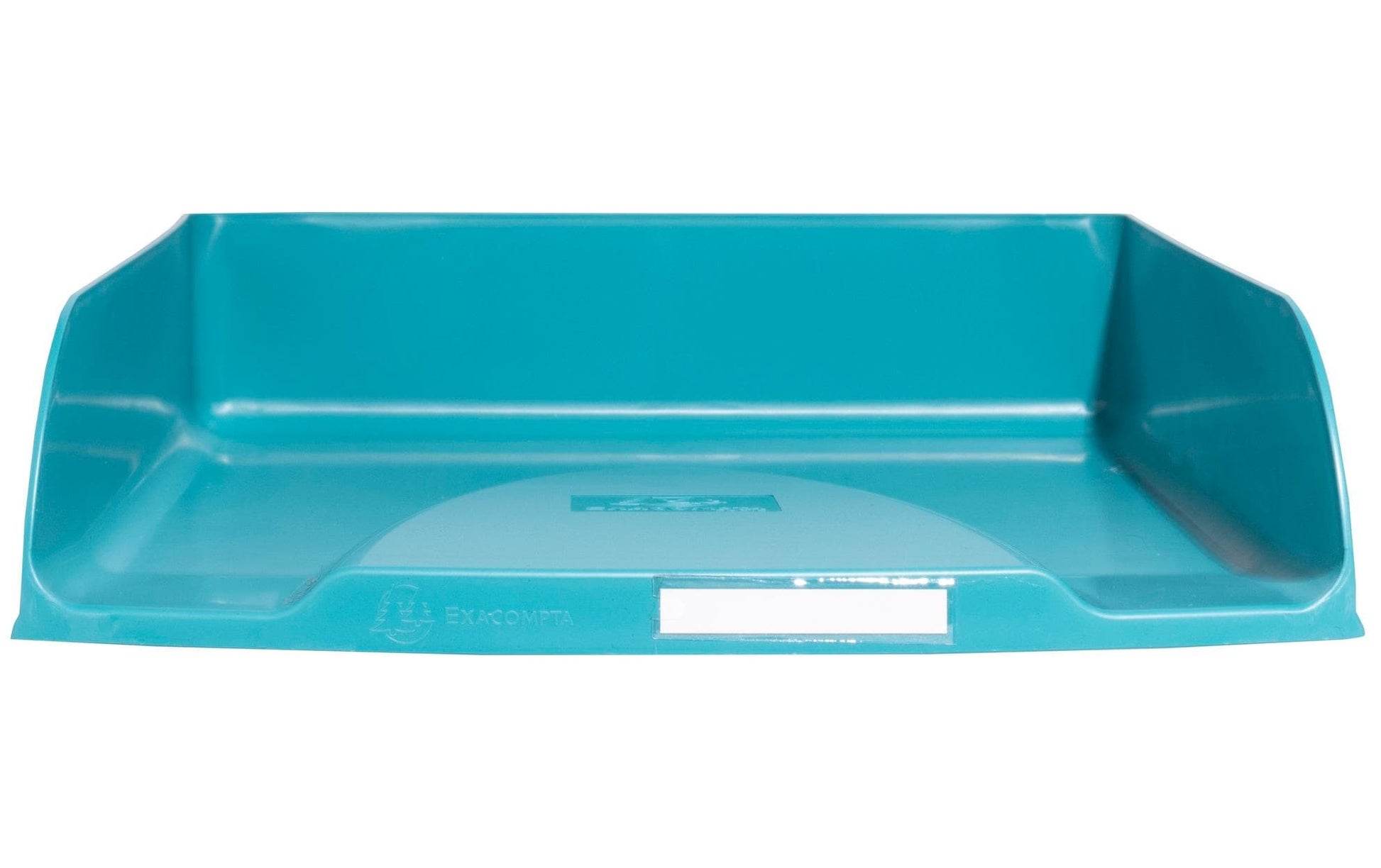 Exacompta Skandi – Briefkorb-Set für A4+, Kunststoff, Blau, 6er-Set, 346 × 65 × 255 mm