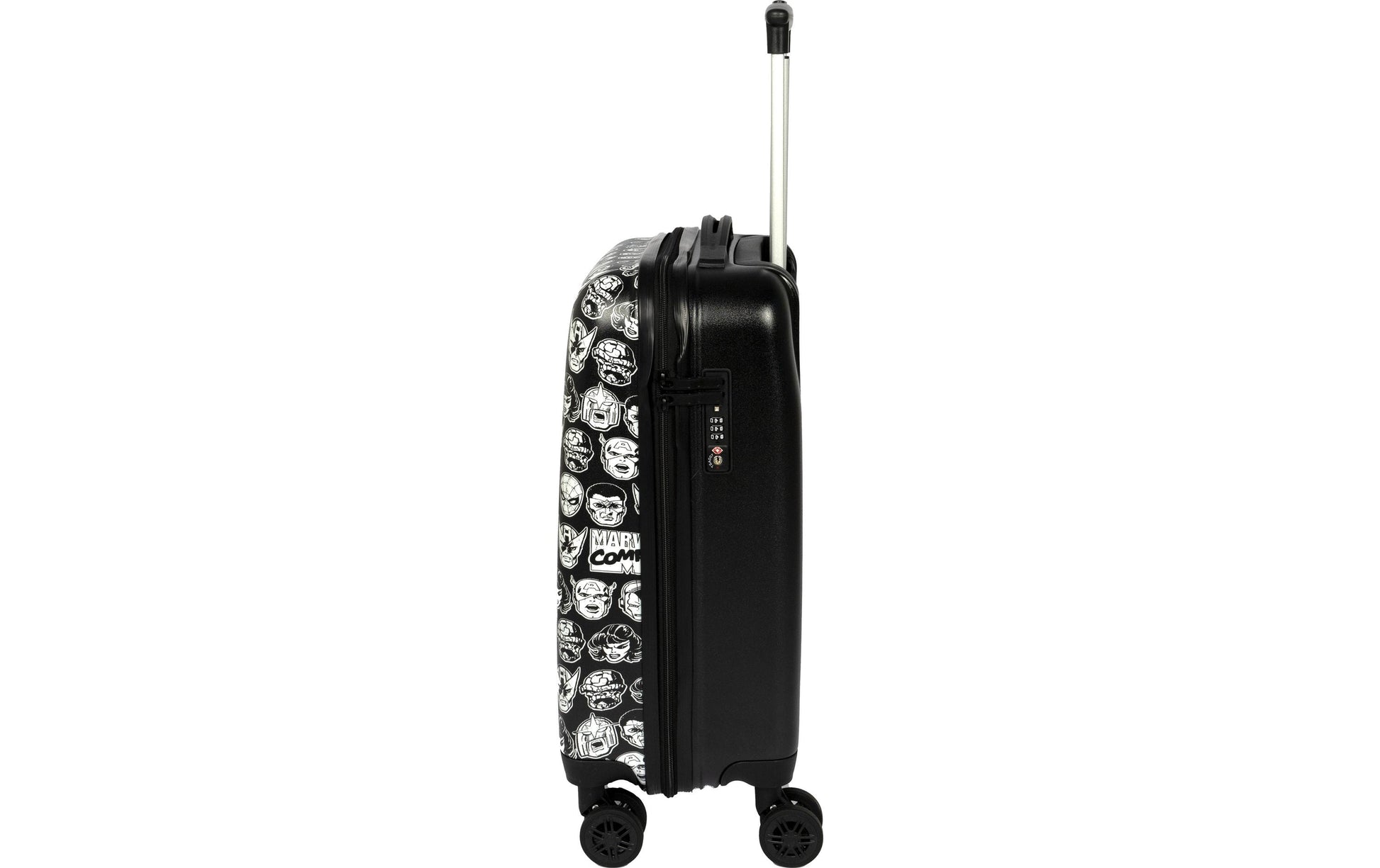 Scooli Trolley – 36 l, Hartschale PC, 4 Rollen, mit TSA, Marvel