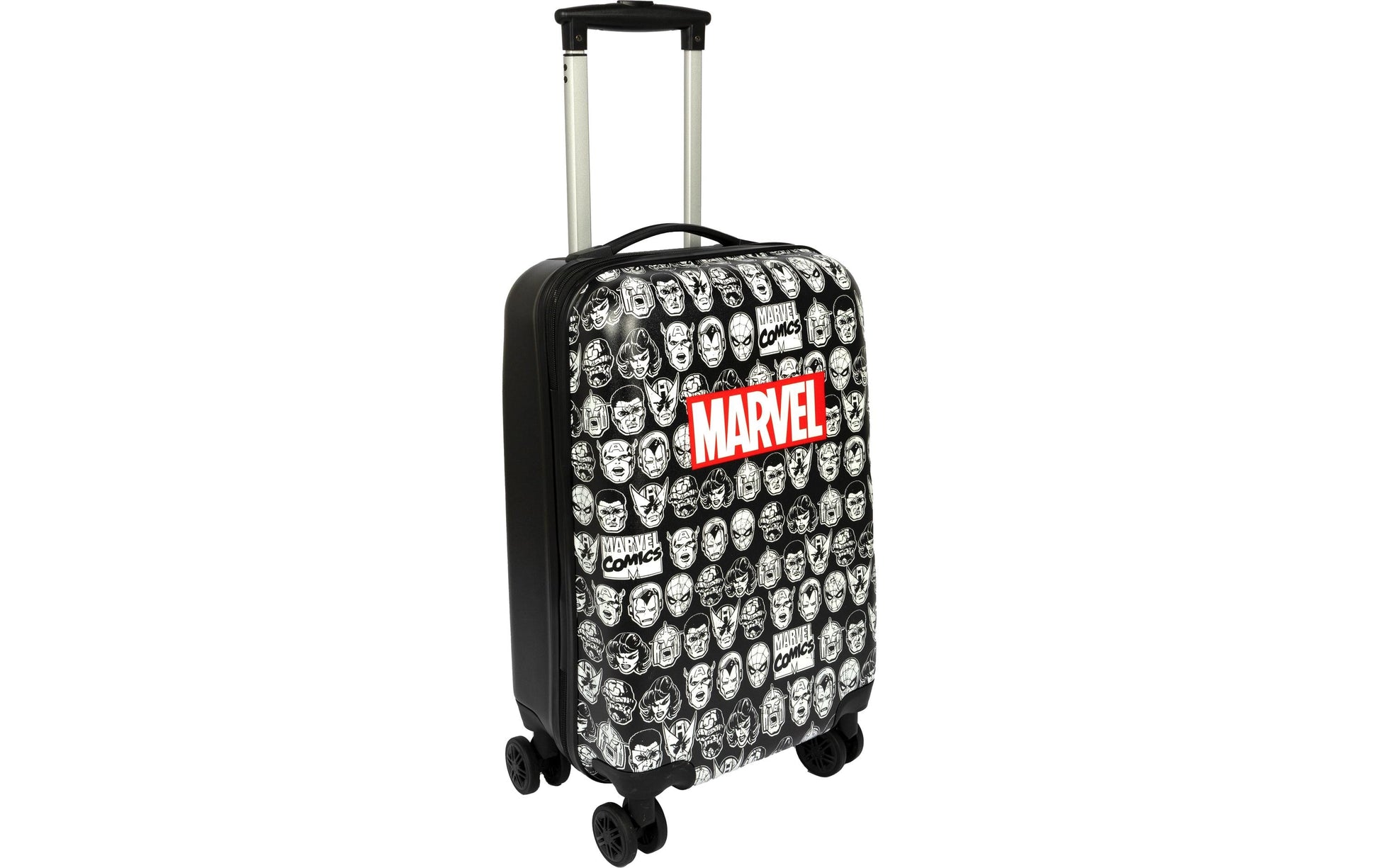 Scooli Trolley – 36 l, Hartschale PC, 4 Rollen, mit TSA, Marvel