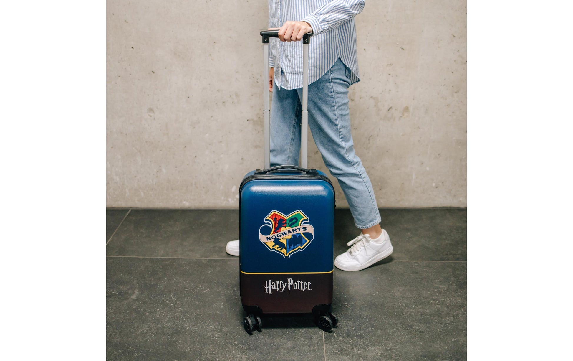 Scooli Trolley – 36 l, Hartschale, 4 Rollen, mit TSA, Harry Potter