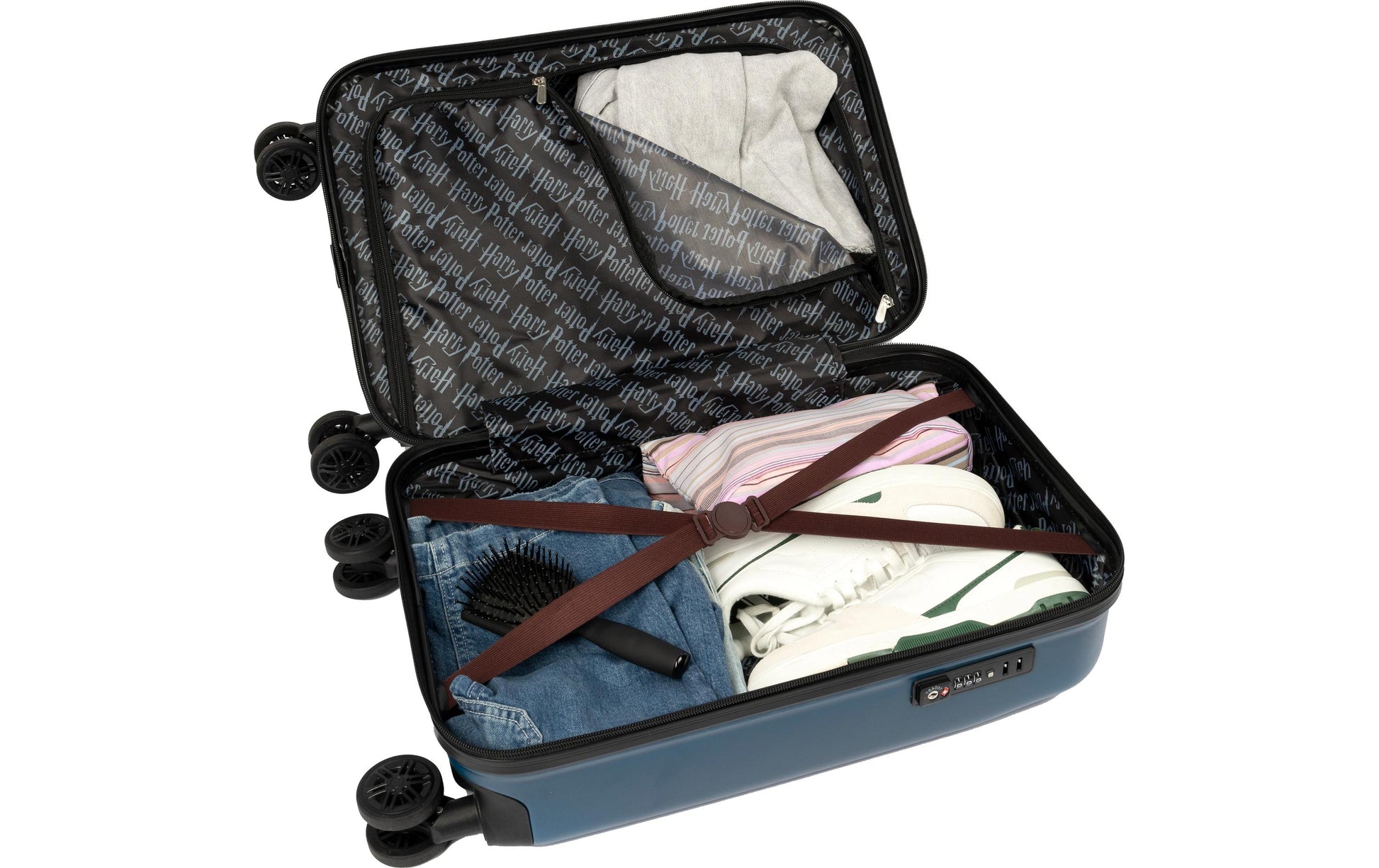 Scooli Trolley – 36 l, Hartschale, 4 Rollen, mit TSA, Harry Potter