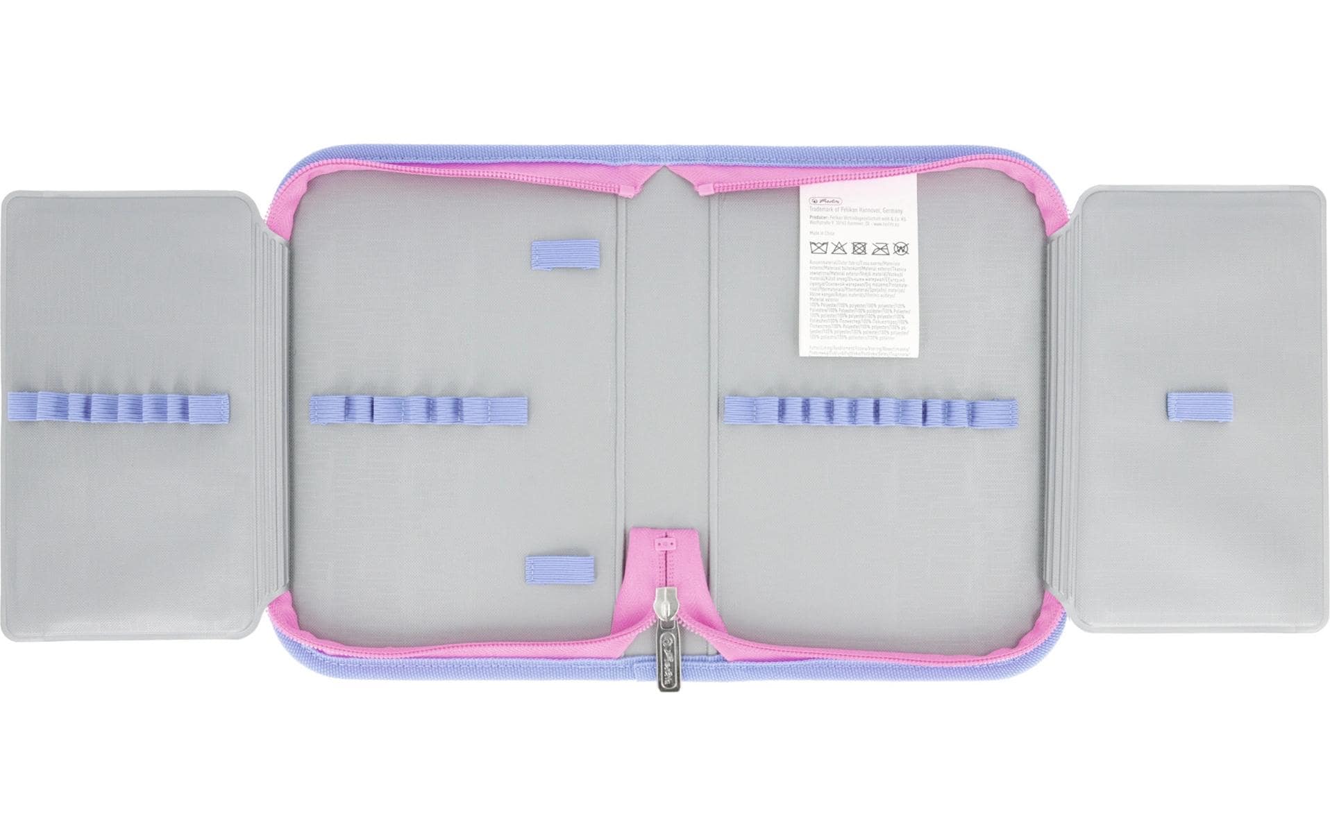 Herlitz UltraLight Plus – Schulrucksack-Set 4-teilig, Schmetterling, 15 l, 28×36×21 cm